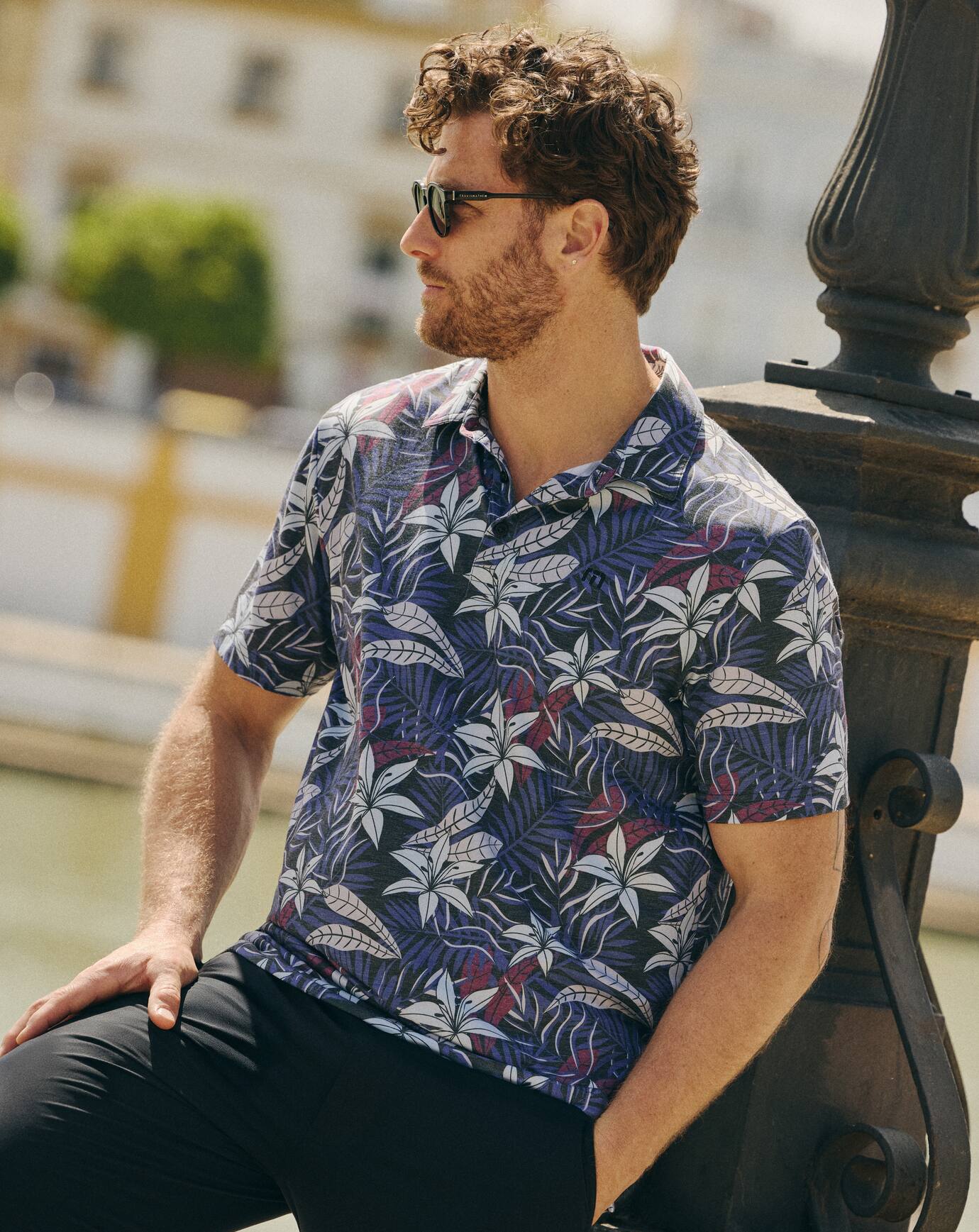 Travis Mathew New | Featherweight Open Bay Polo