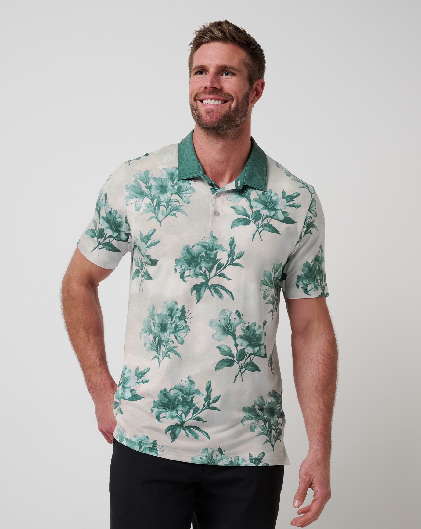 Travis Mathew On Sale | Featherweight Magnolia Polo