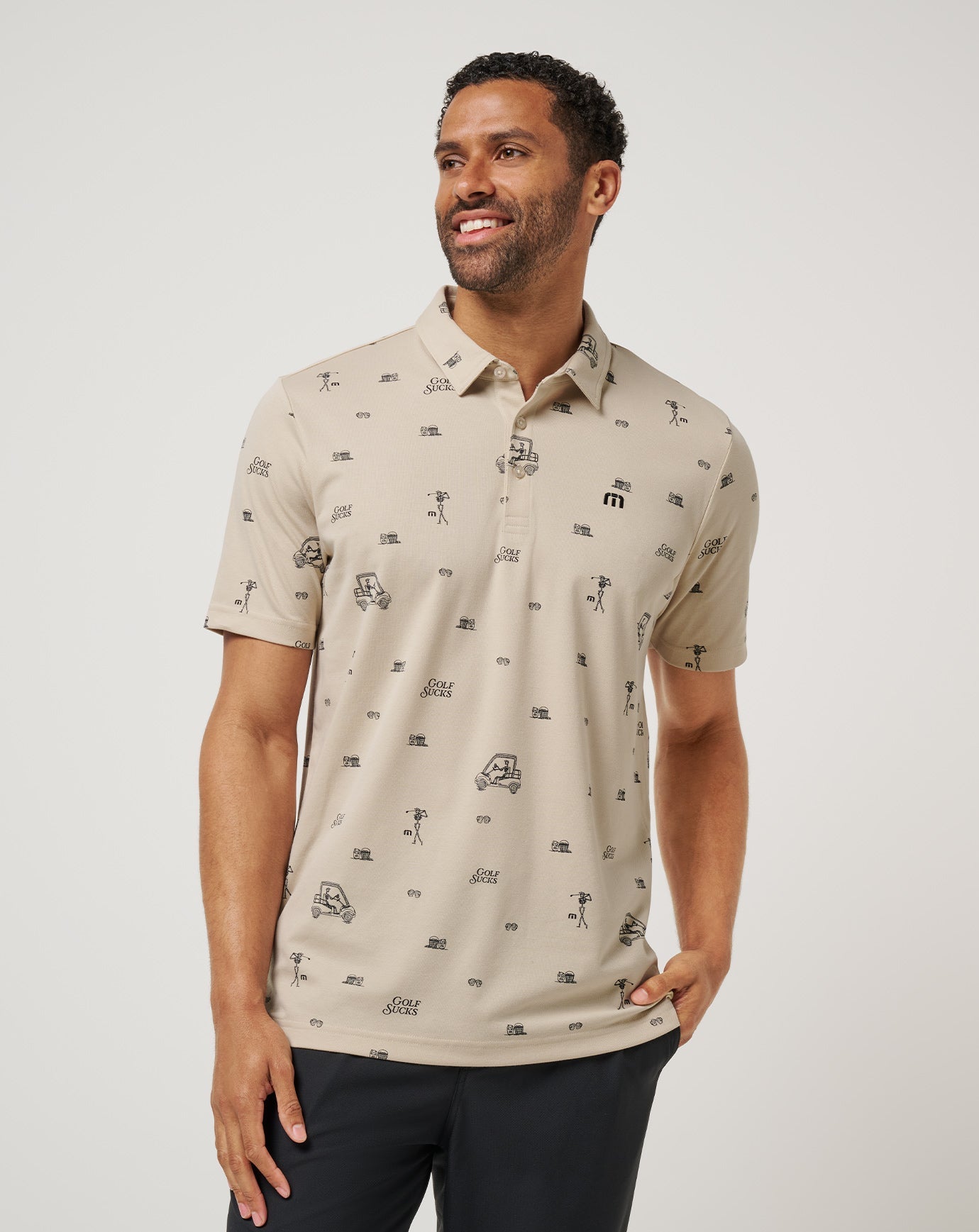 Travis Mathew Sale | Golf Sucks Polo