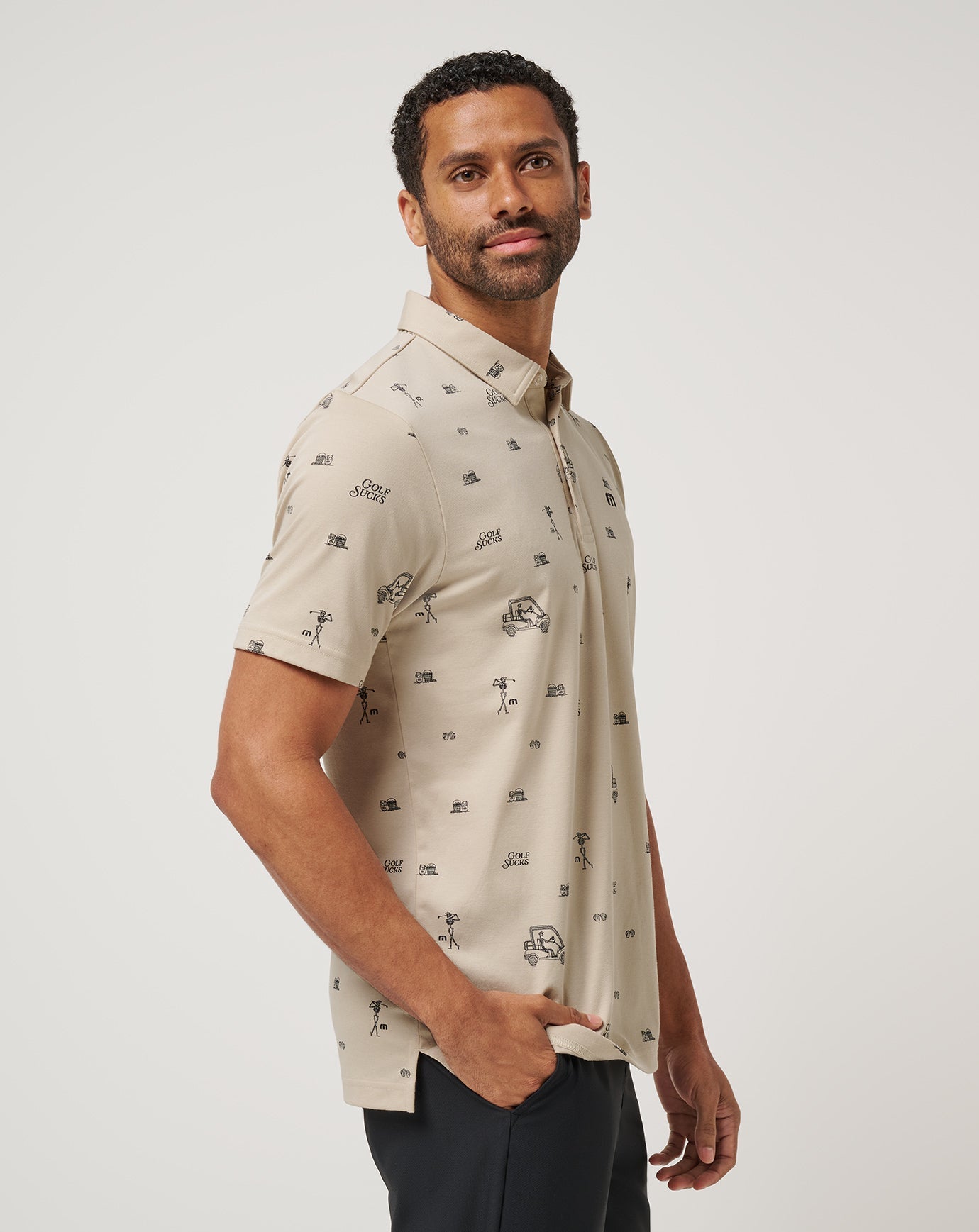 Travis Mathew Sale | Golf Sucks Polo