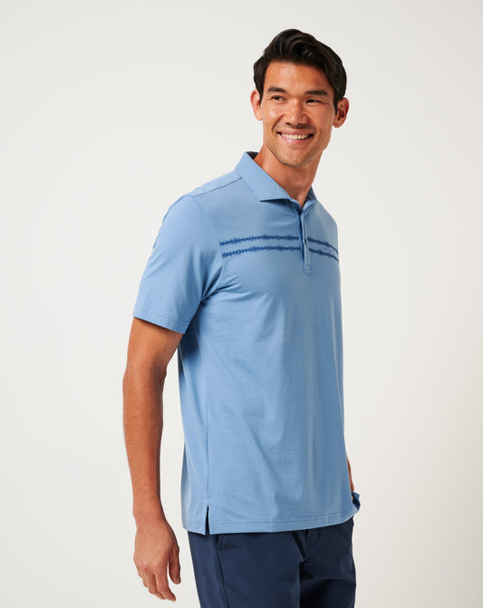 Travis Mathew For sale | Sunbeam Chest Stripe Polo