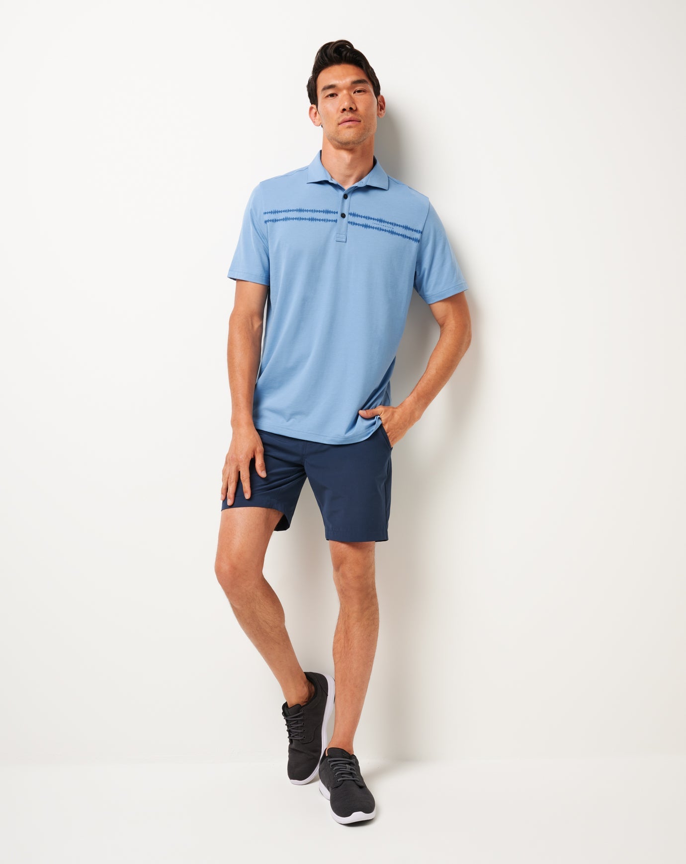 Travis Mathew For sale | Sunbeam Chest Stripe Polo
