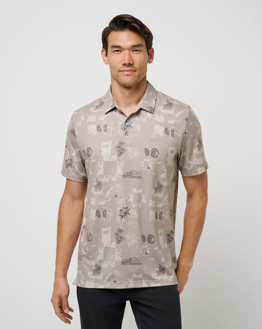 Travis Mathew Online | Featherweight Spritz Polo