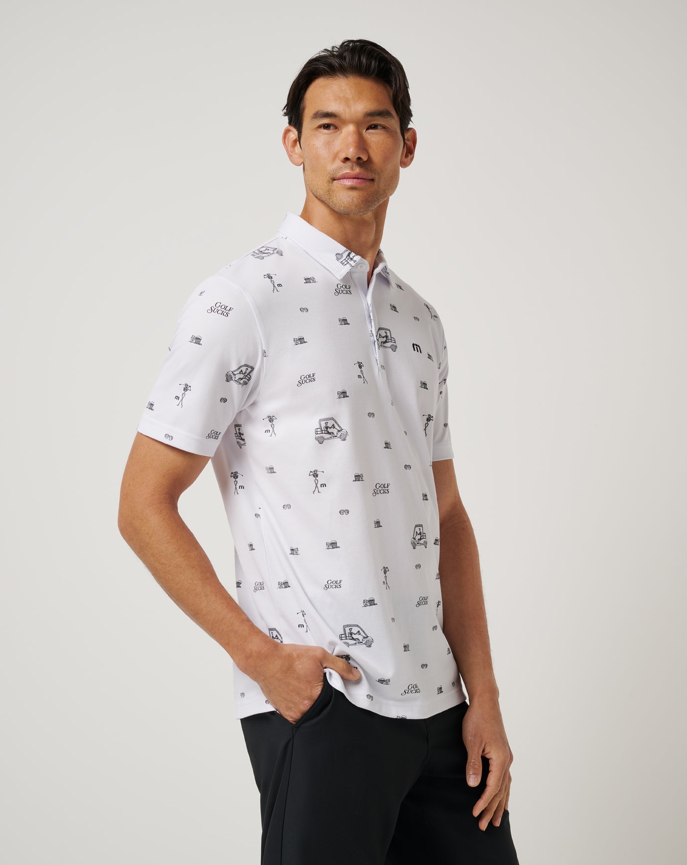 Travis Mathew Outlet | Golf Sucks Polo