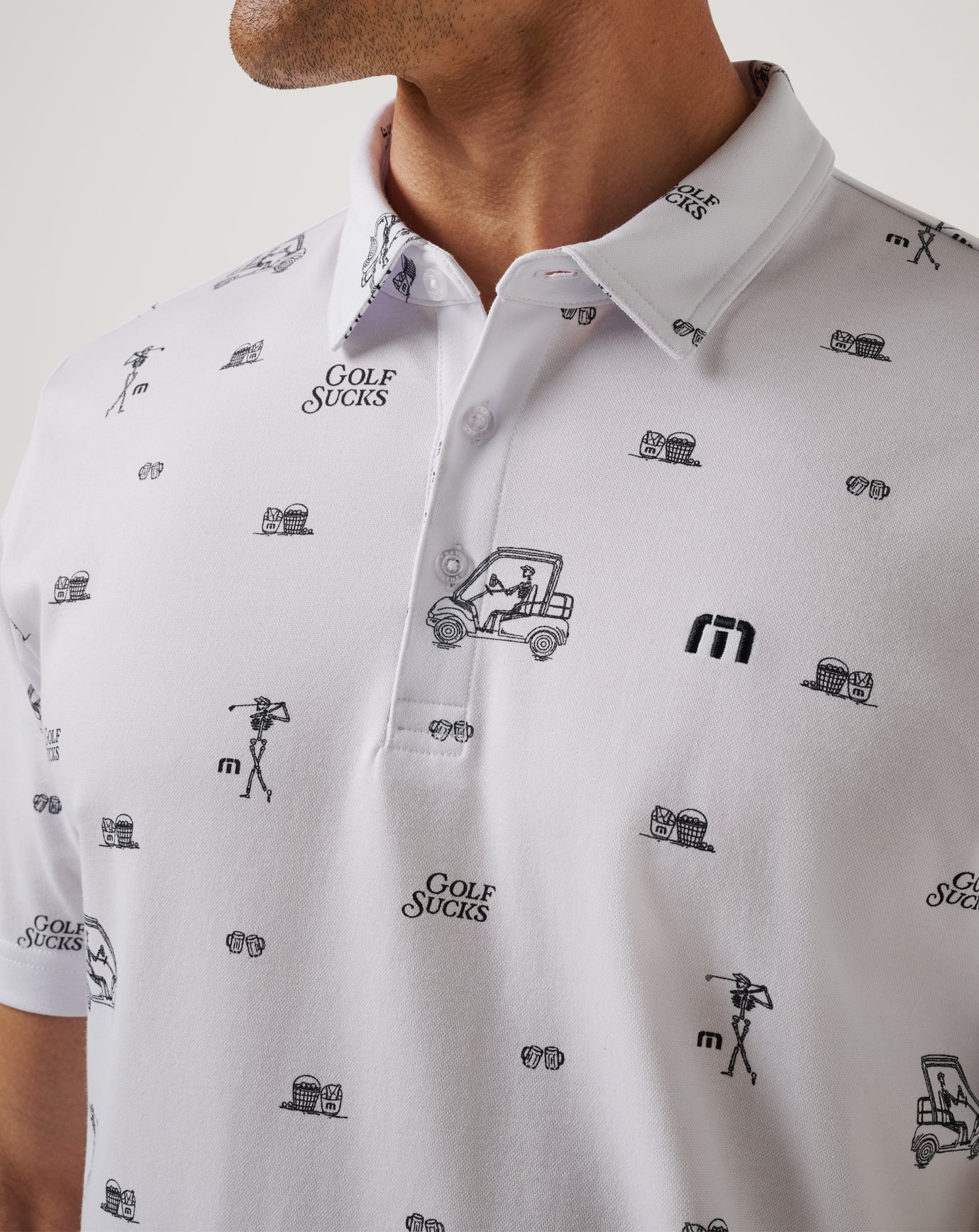 Travis Mathew Outlet | Golf Sucks Polo