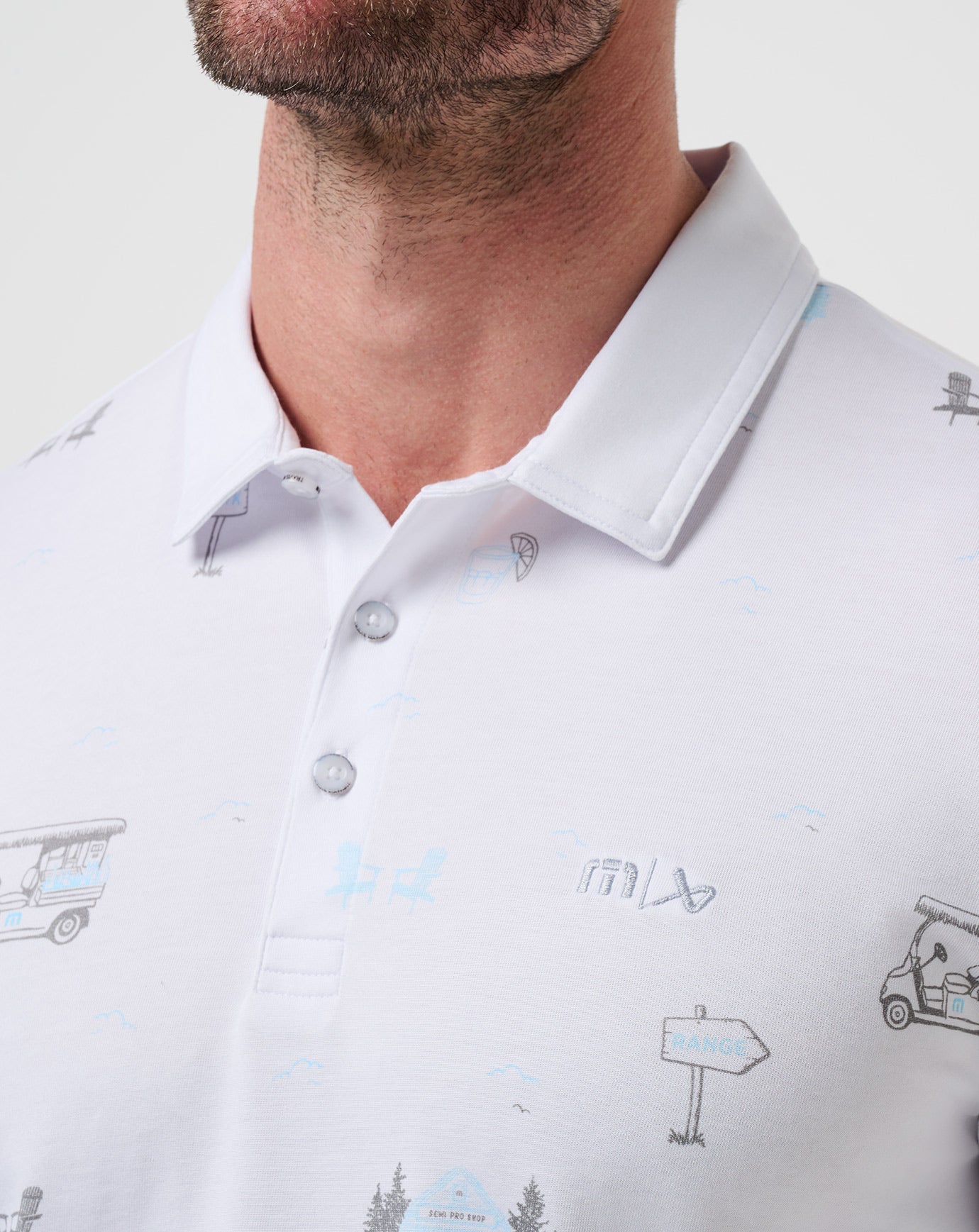 Travis Mathew On Sale | Snow Chance Polo