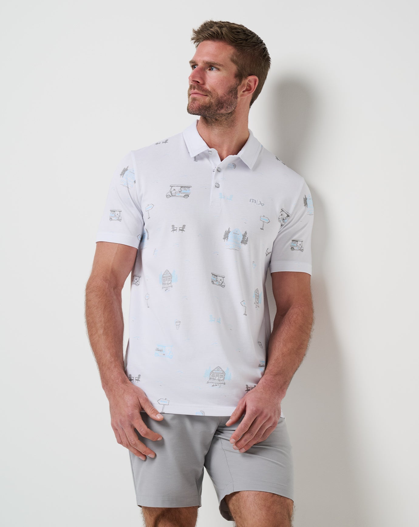 Travis Mathew On Sale | Snow Chance Polo