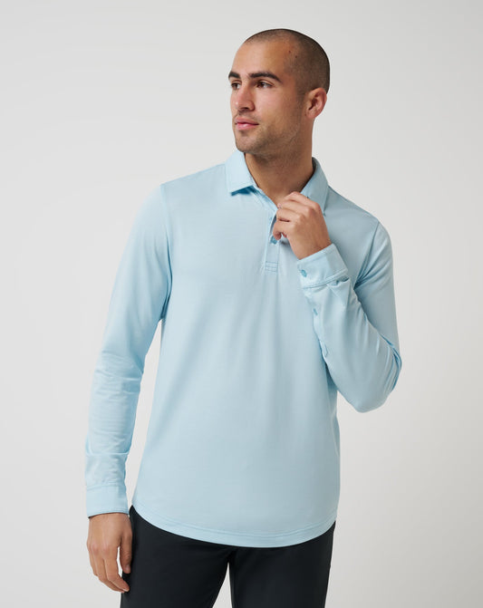 Travis Mathew Online | Featherweight Long Sleeve Polo