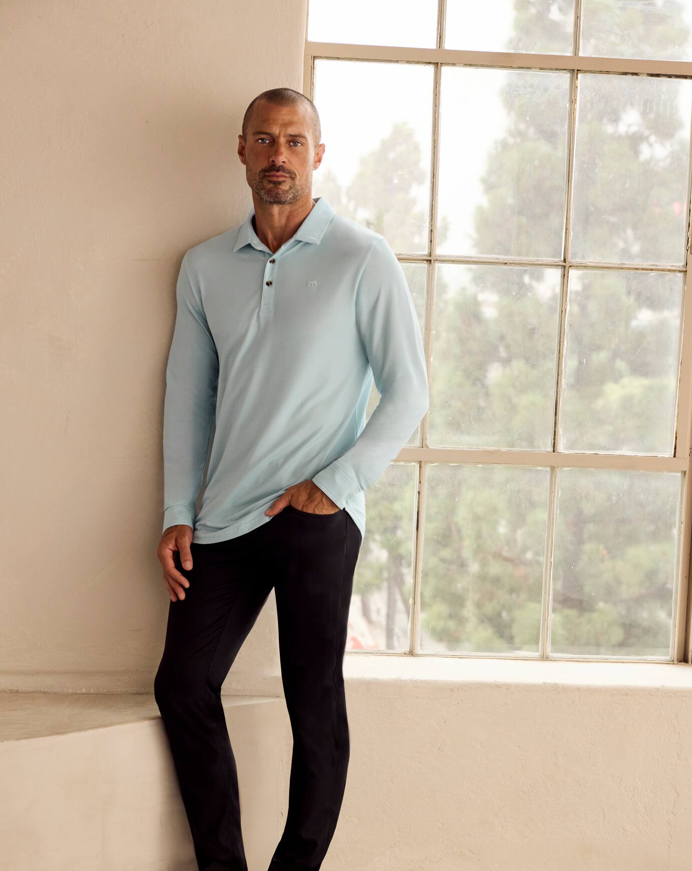 Travis Mathew Online | Featherweight Long Sleeve Polo
