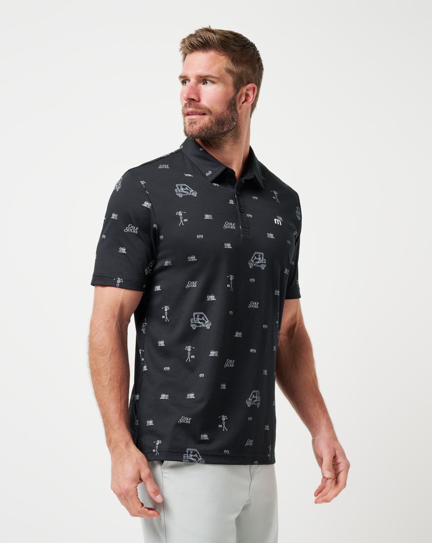Travis Mathew For sale | Golf Sucks Polo