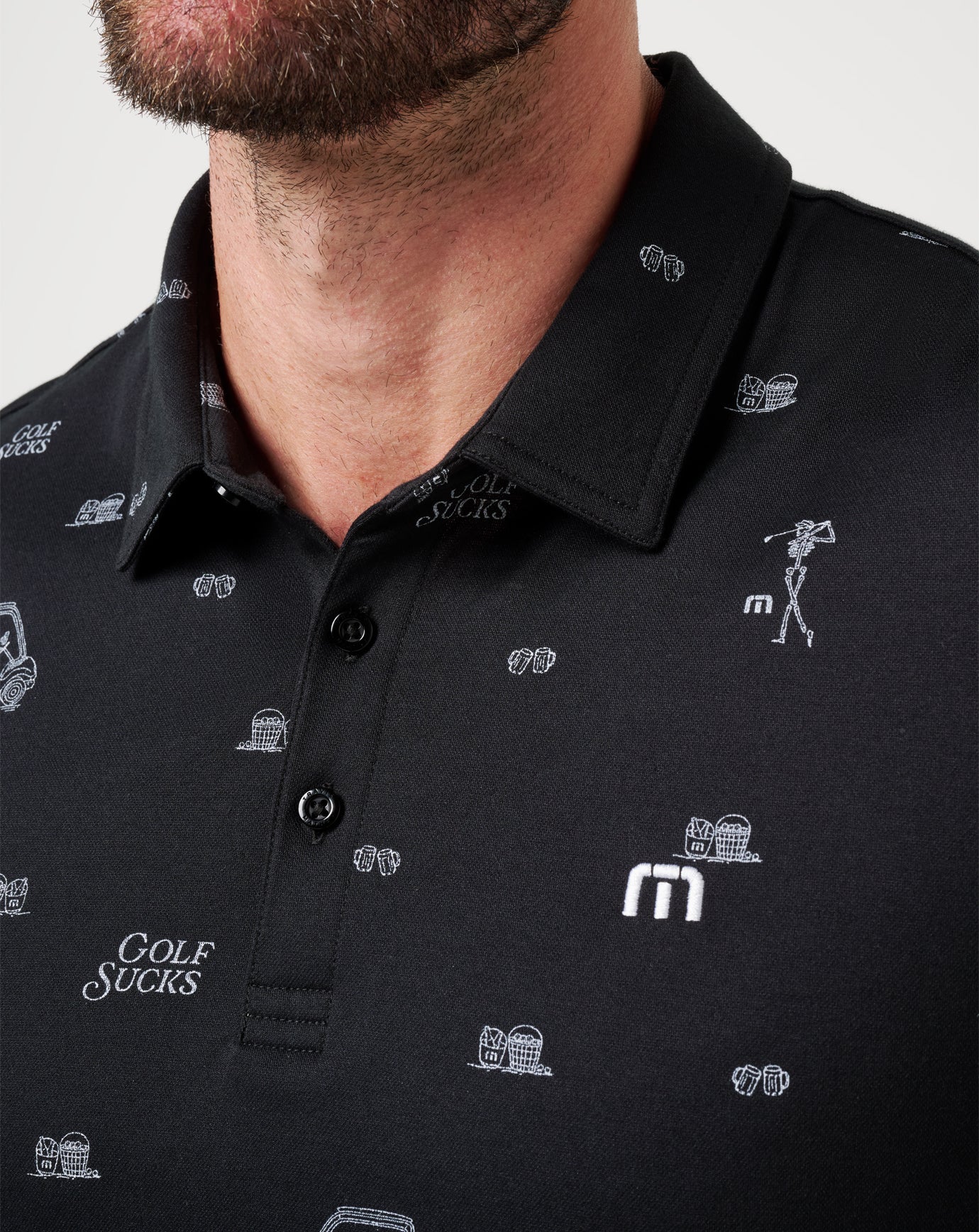Travis Mathew For sale | Golf Sucks Polo