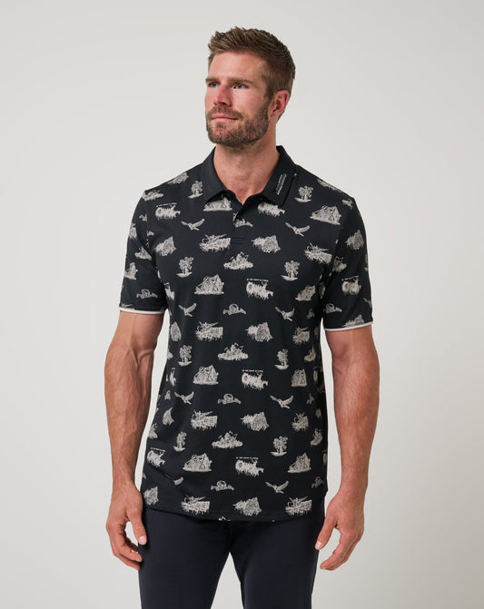 Travis Mathew Online | City Of Evil Polo