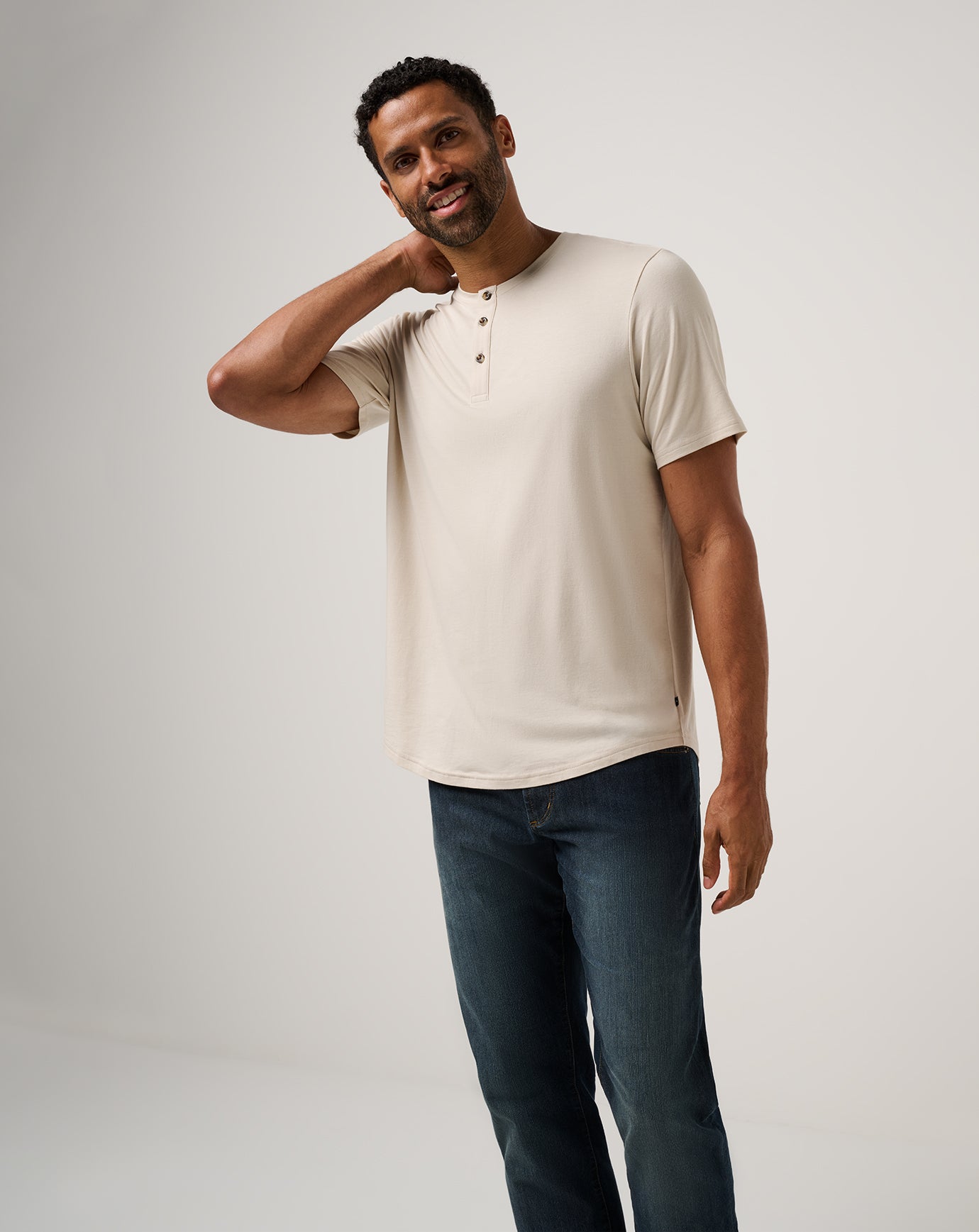 Travis Mathew For sale | Cloud Henley Tee