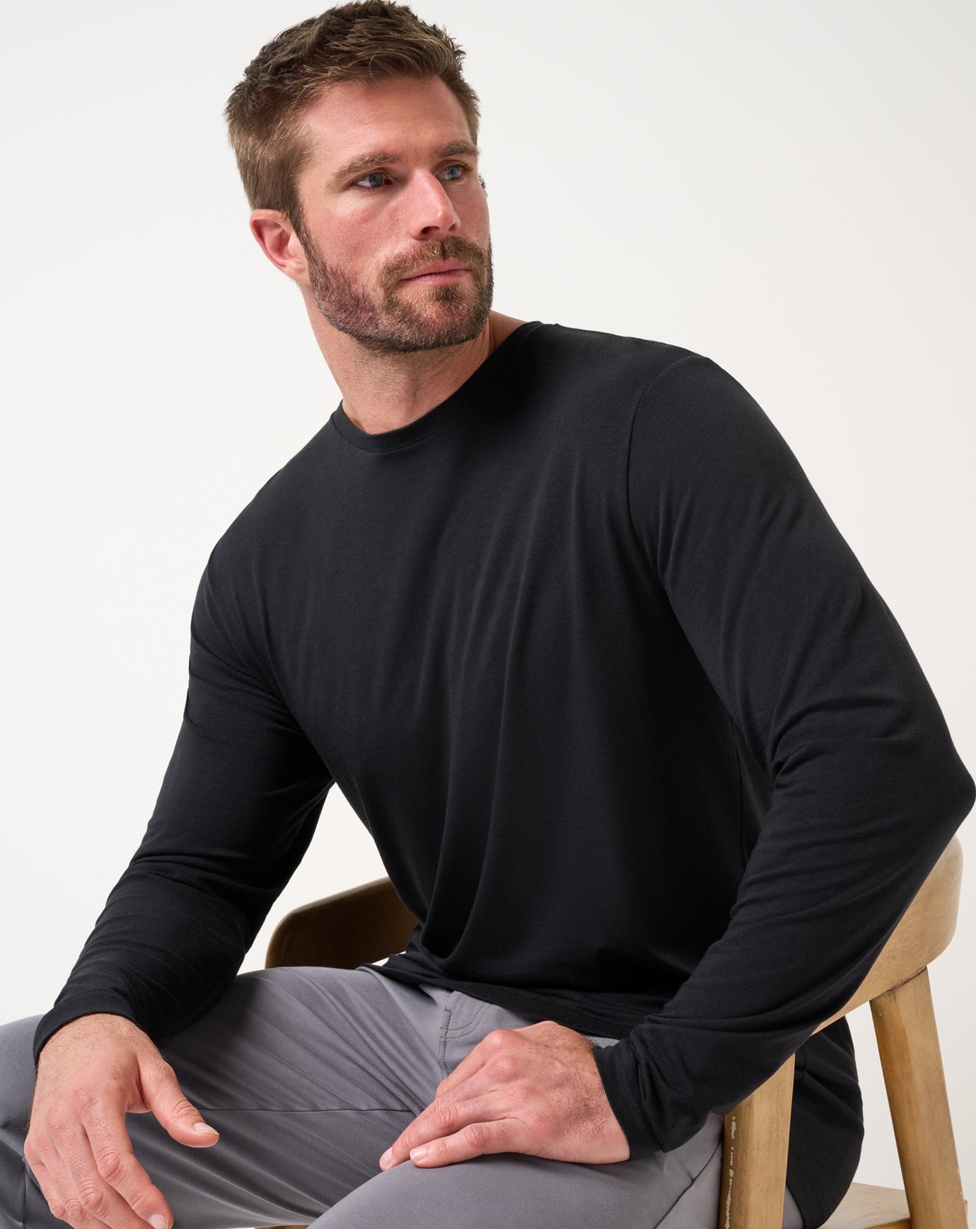 Travis Mathew Online | Cloud Crew Long Sleeve Tee