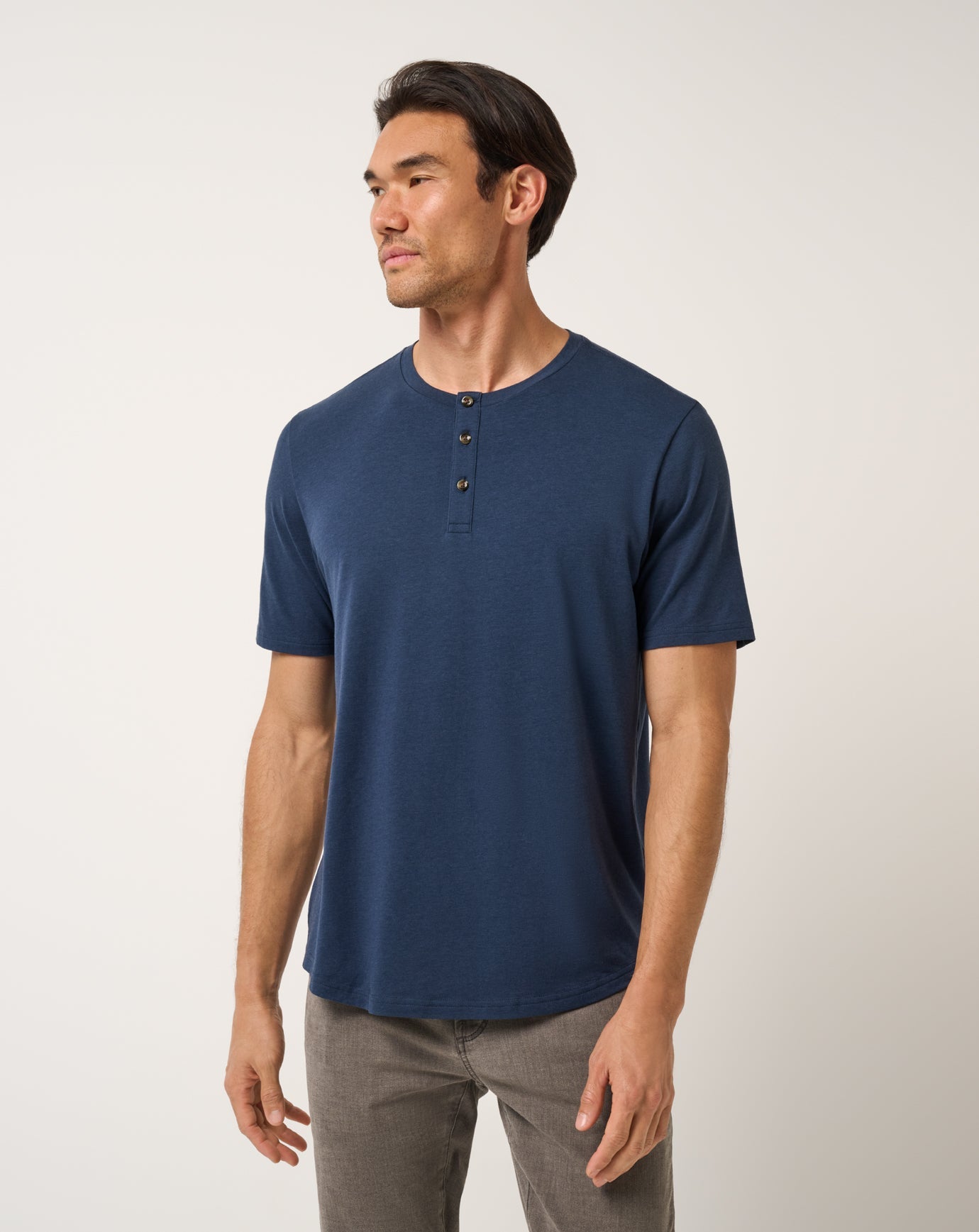 Travis Mathew Discount | Cloud Henley Tee
