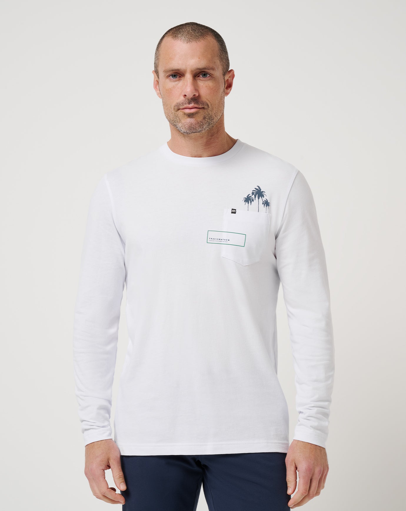 Travis Mathew For sale | Reef Stop Long Sleeve Tee