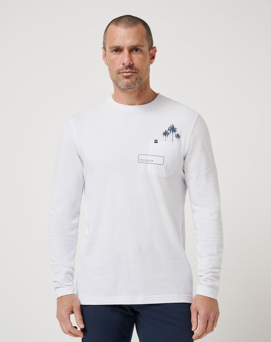 Travis Mathew For sale | Reef Stop Long Sleeve Tee