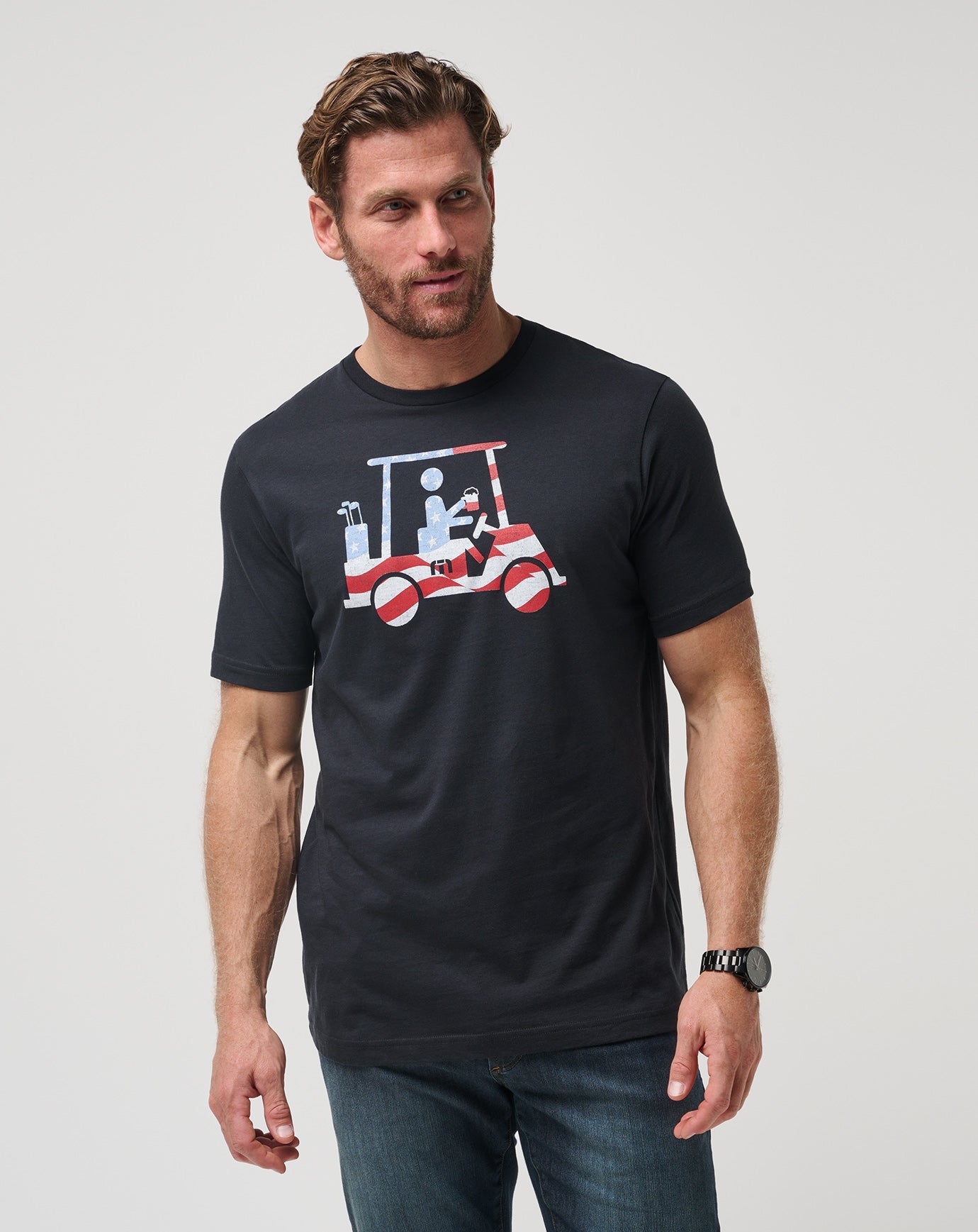 Travis Mathew Sale | Five K Day Tee