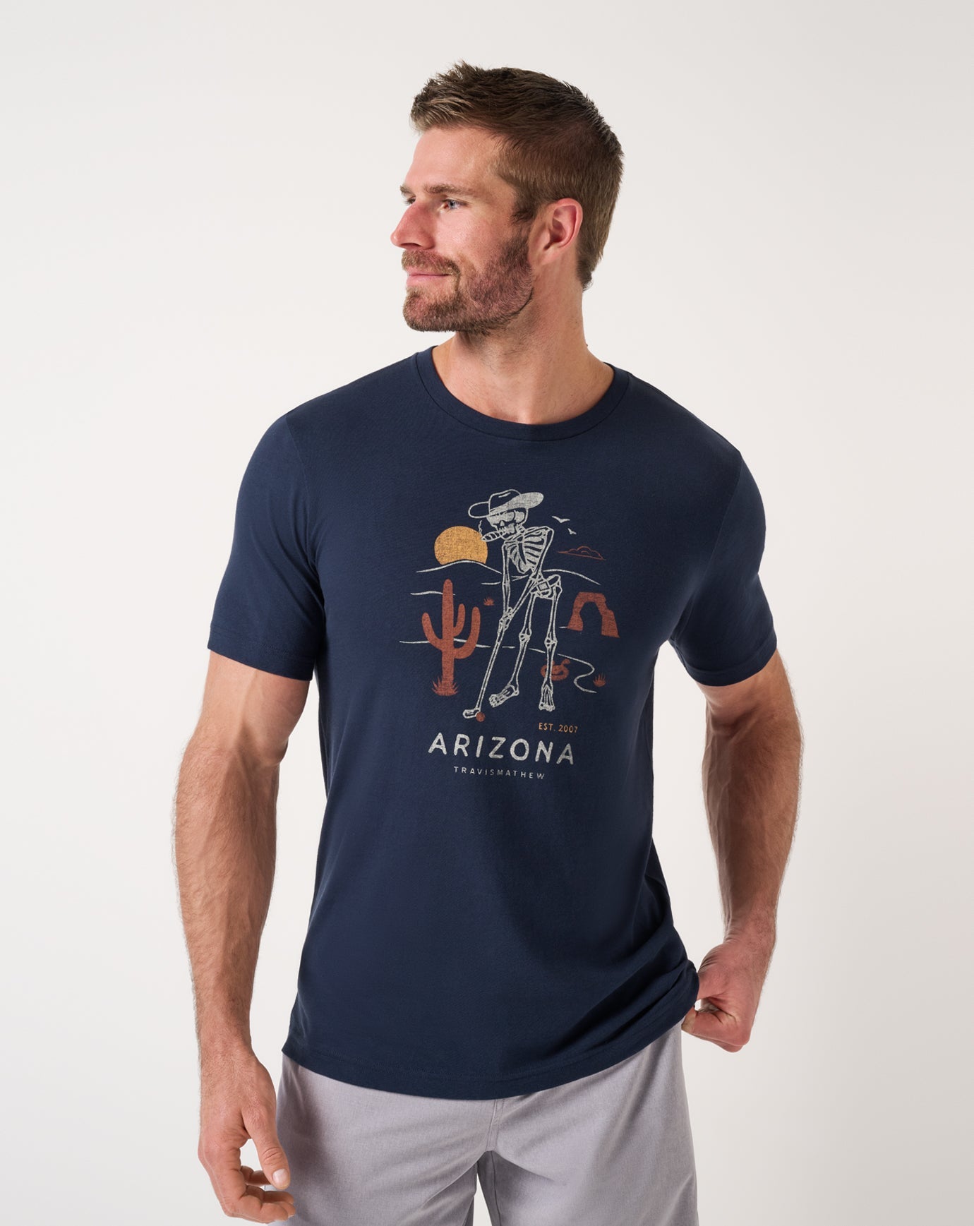 Travis Mathew Discount | Sunglasses Inside Tee