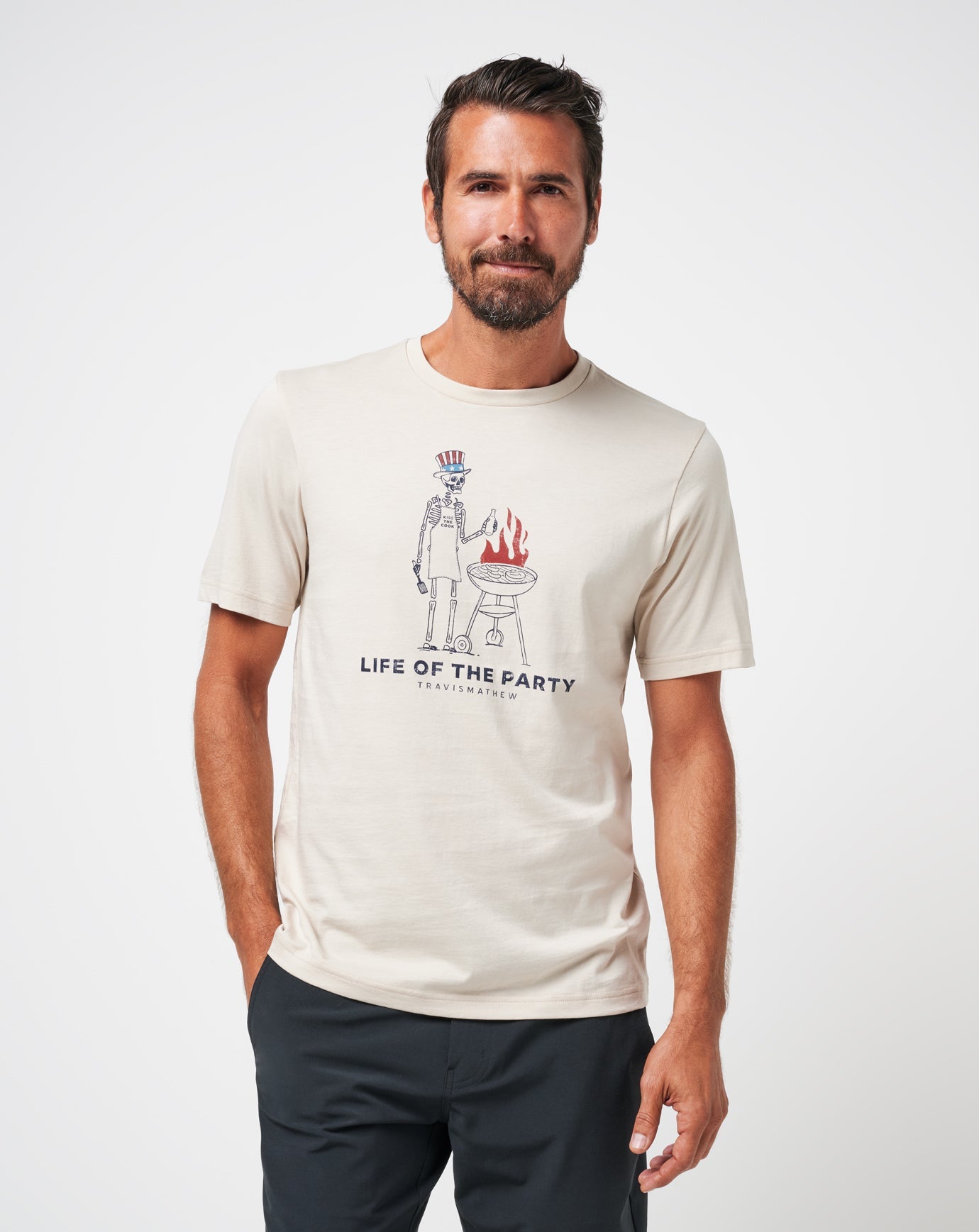 Travis Mathew On Sale | Grill And Thrill Tee