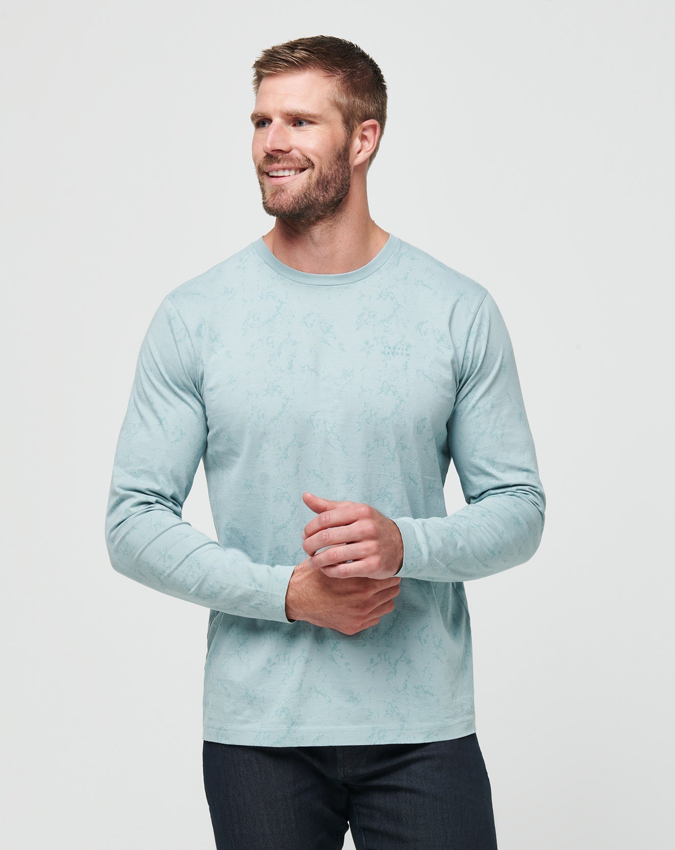 Travis Mathew For sale | Warmer Tides Long Sleeve Tee
