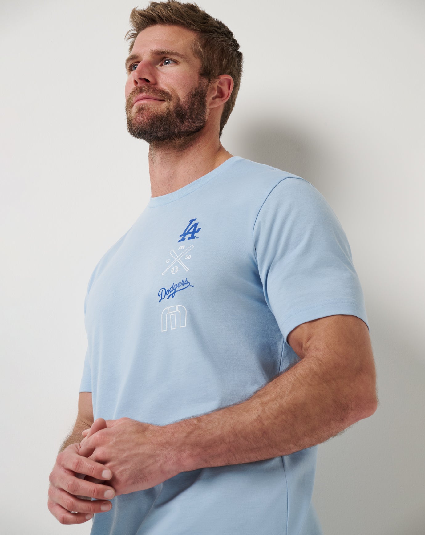Travis Mathew Sale | Los Angeles Dodgers Sunset Slam 2.0 Tee