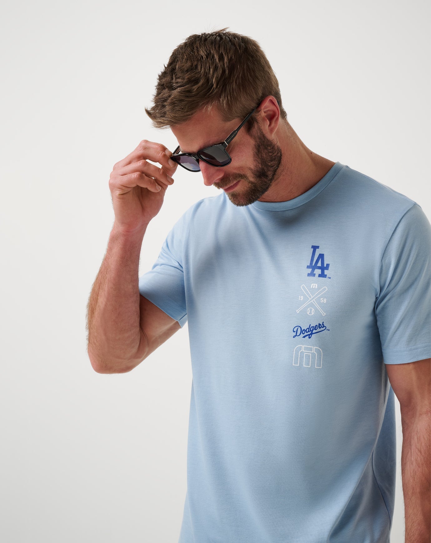 Travis Mathew Sale | Los Angeles Dodgers Sunset Slam 2.0 Tee