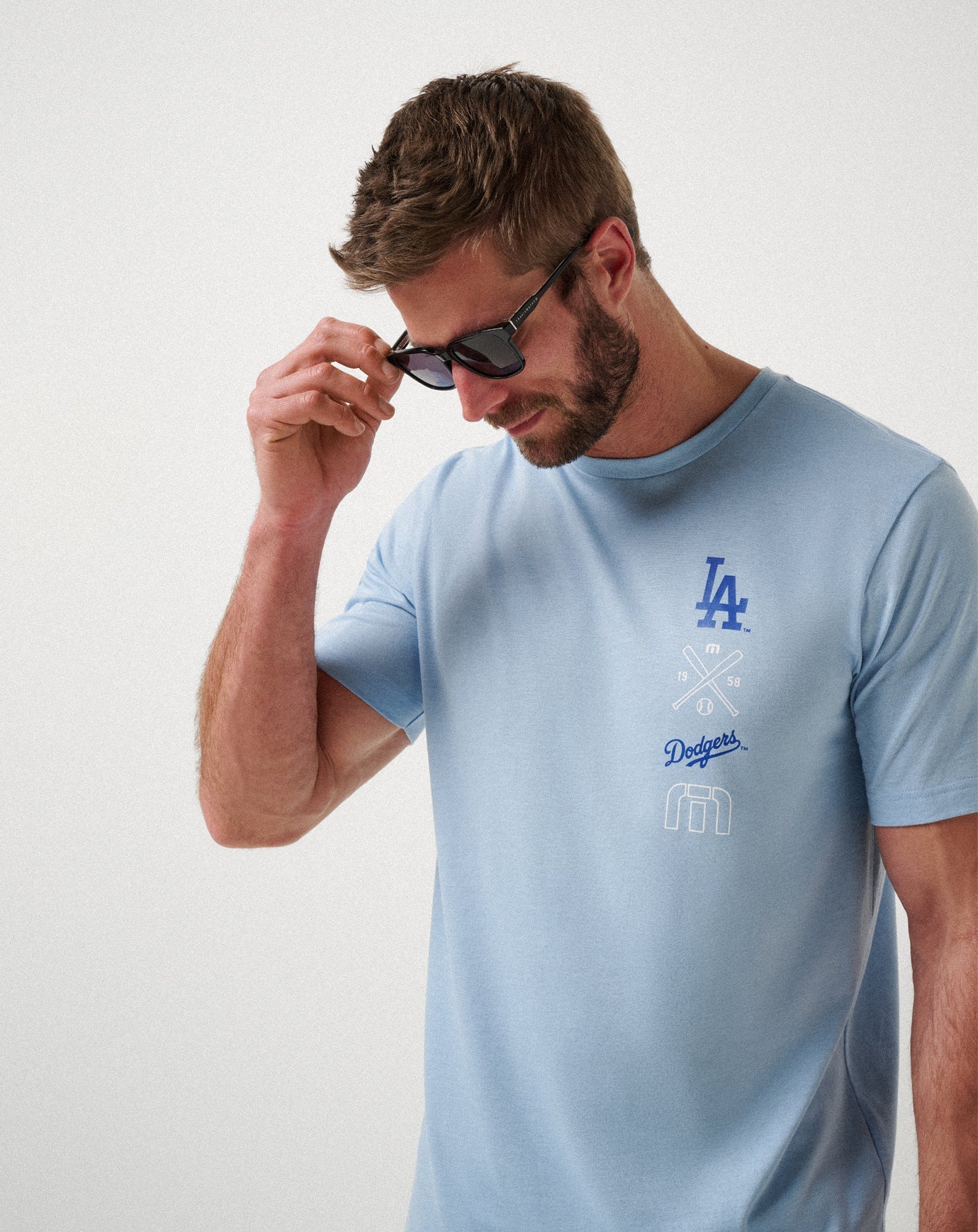 Travis Mathew Sale | Los Angeles Dodgers Sunset Slam 2.0 Tee