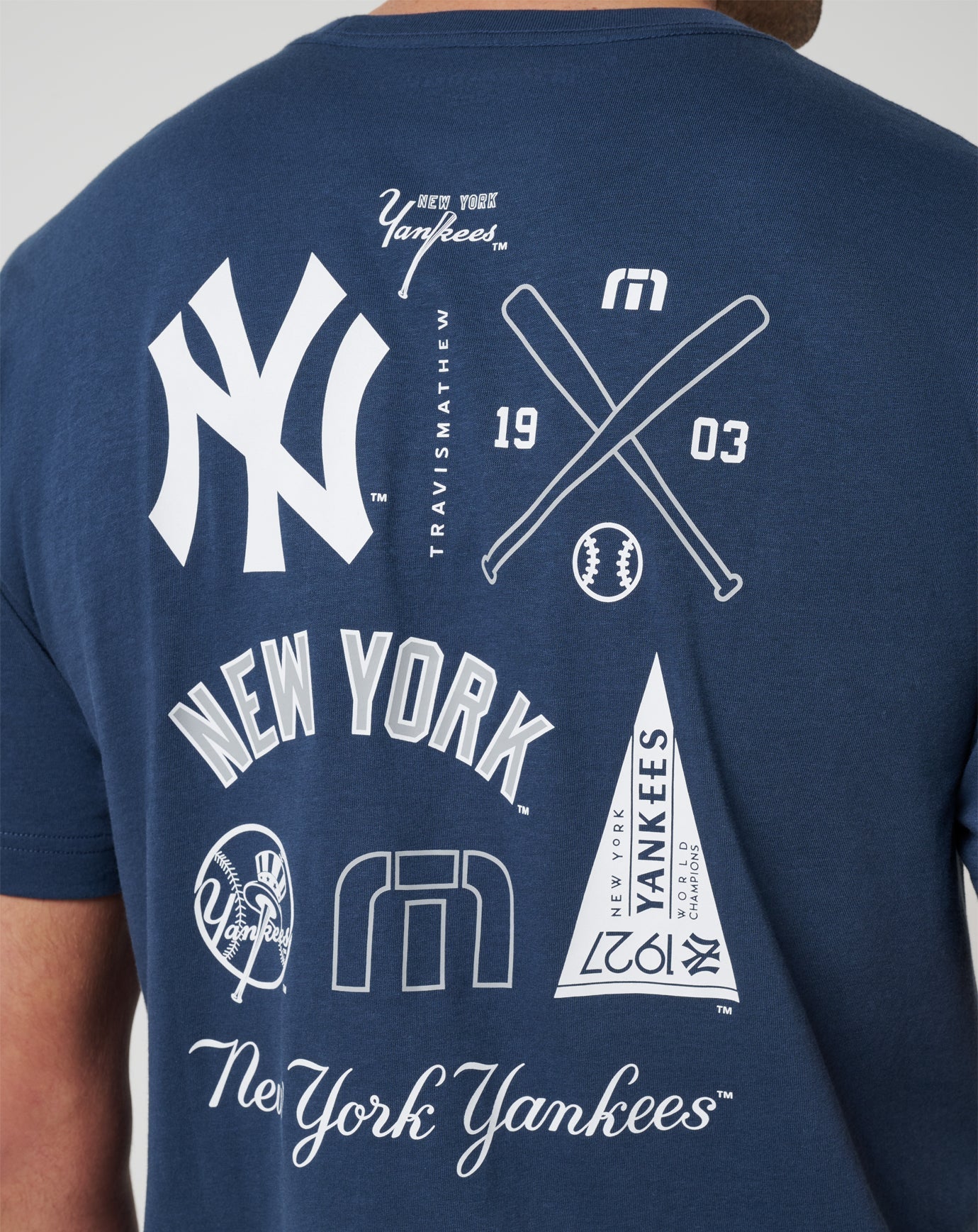 Travis Mathew New | New York Yankees Friendly Rivalry Tee