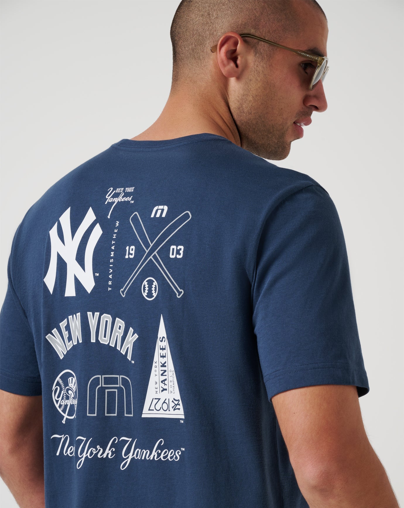 Travis Mathew New | New York Yankees Friendly Rivalry Tee