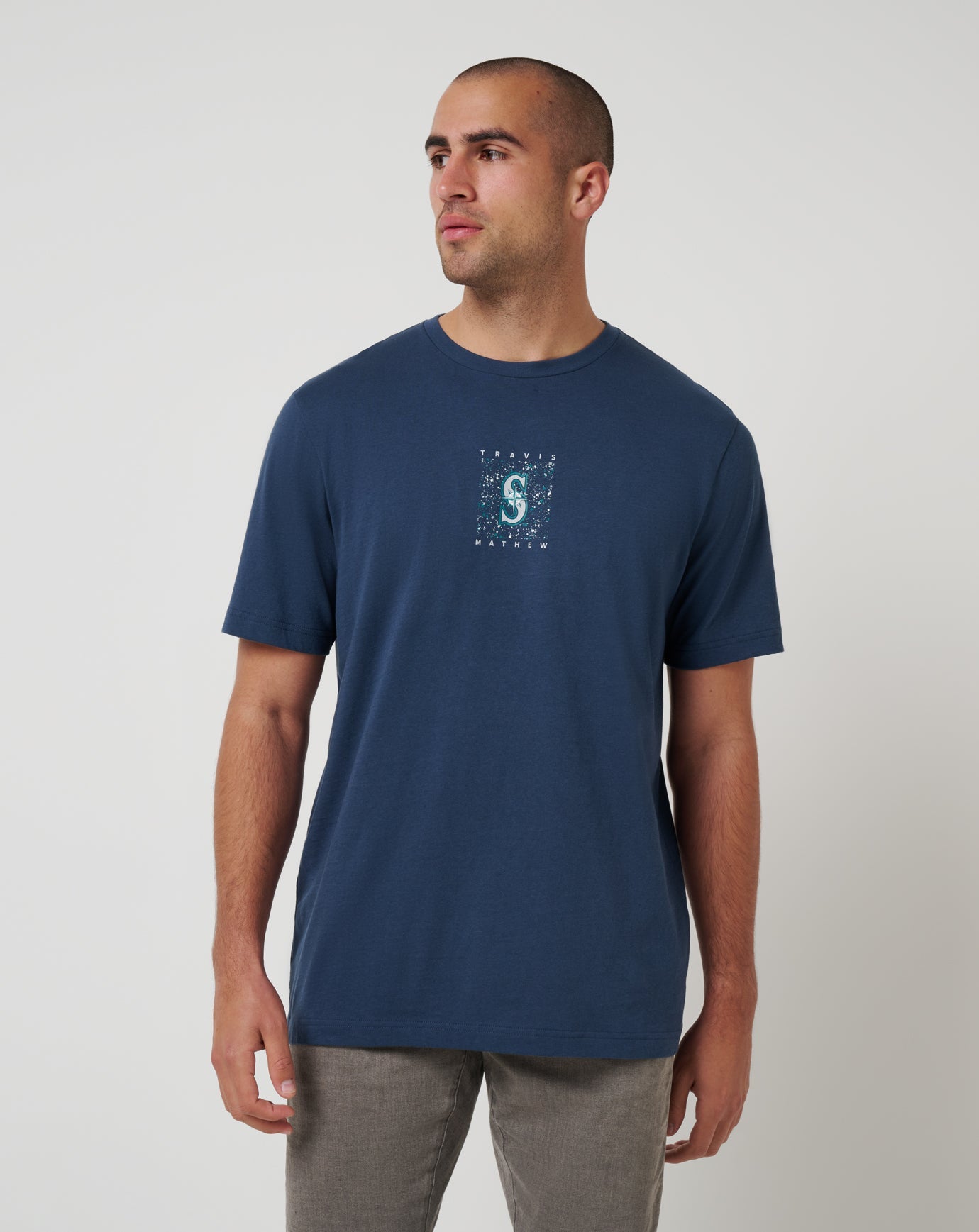 Travis Mathew Sale | Seattle Mariners In The Dugout 2.0 Tee