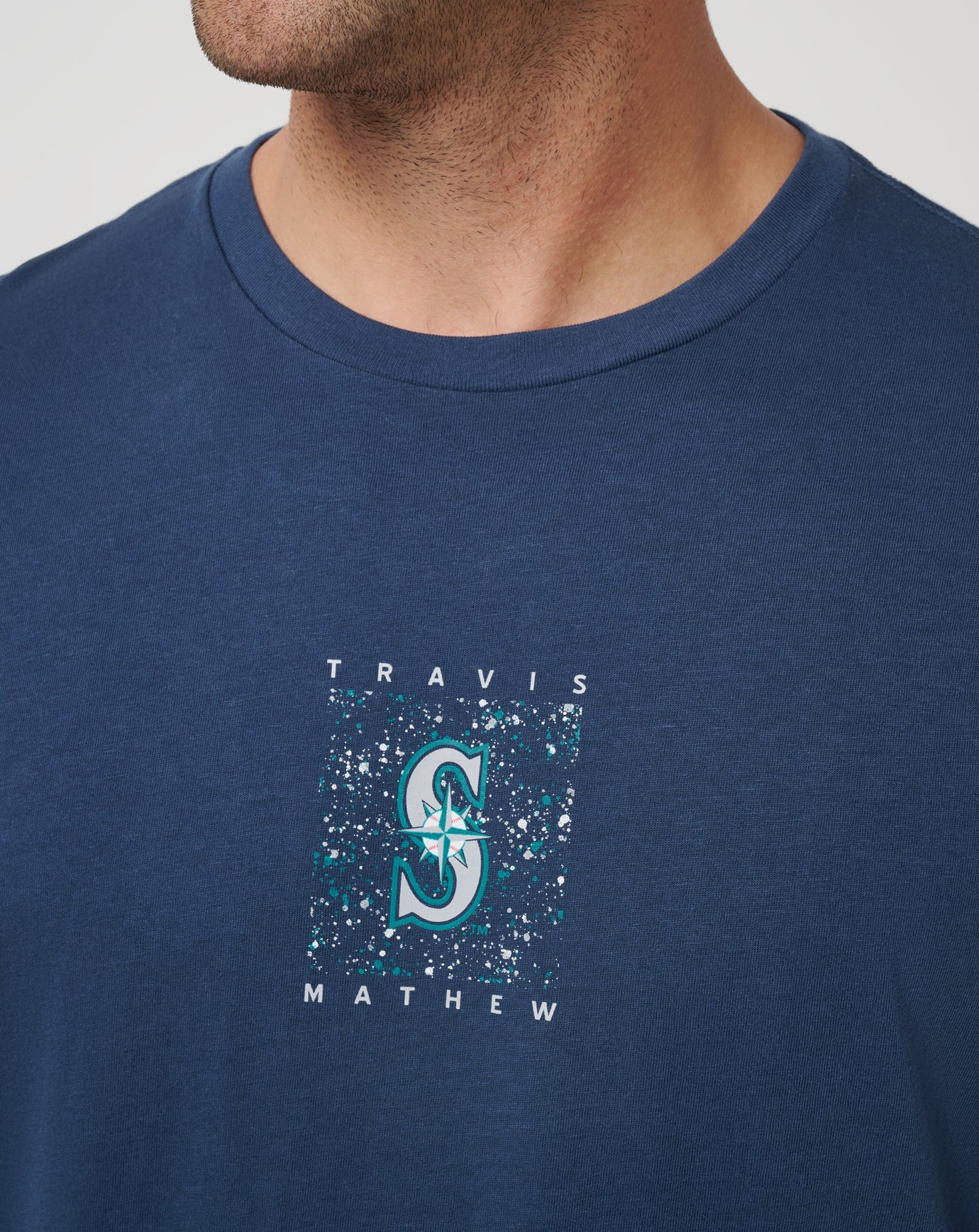 Travis Mathew Sale | Seattle Mariners In The Dugout 2.0 Tee
