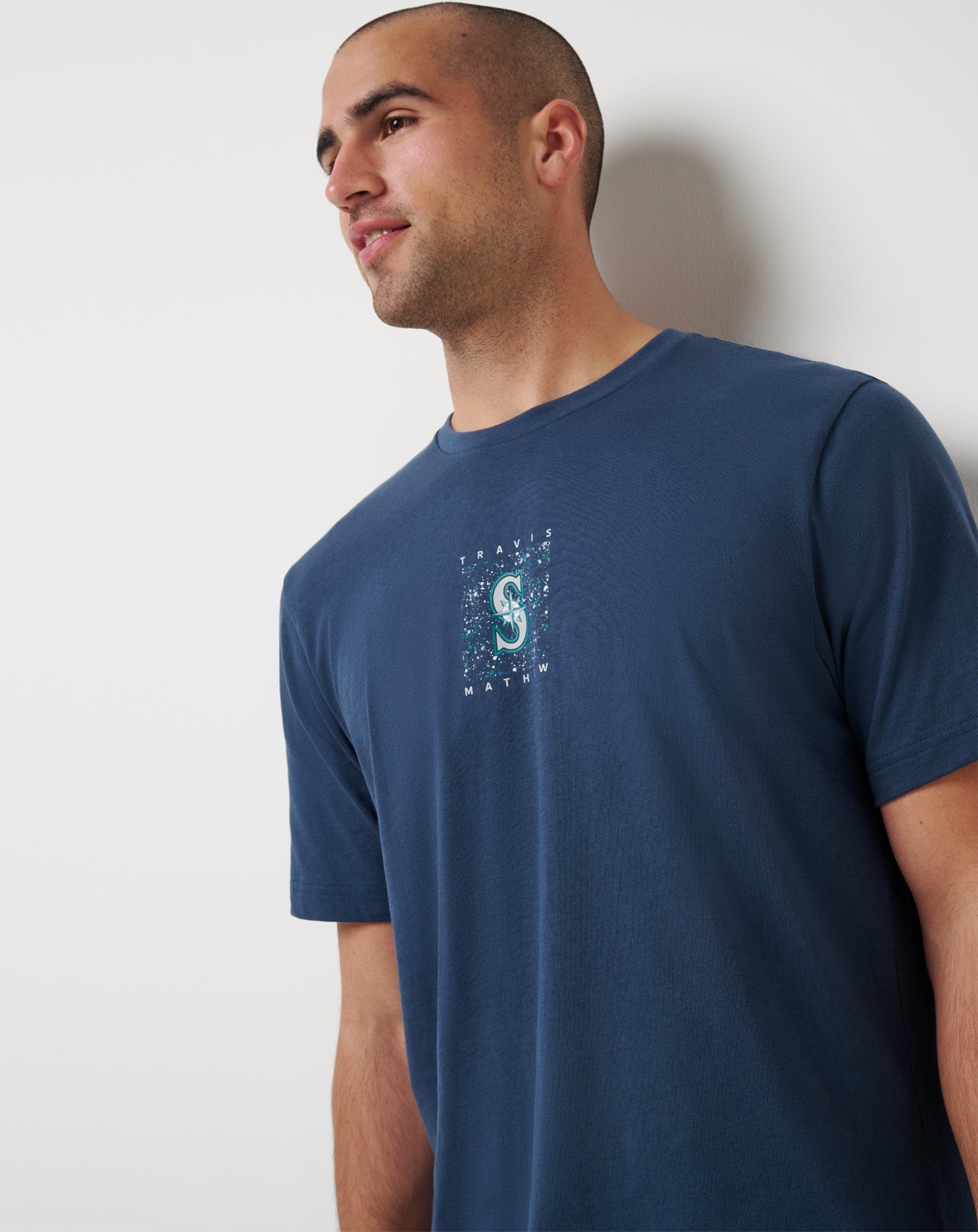 Travis Mathew Sale | Seattle Mariners In The Dugout 2.0 Tee