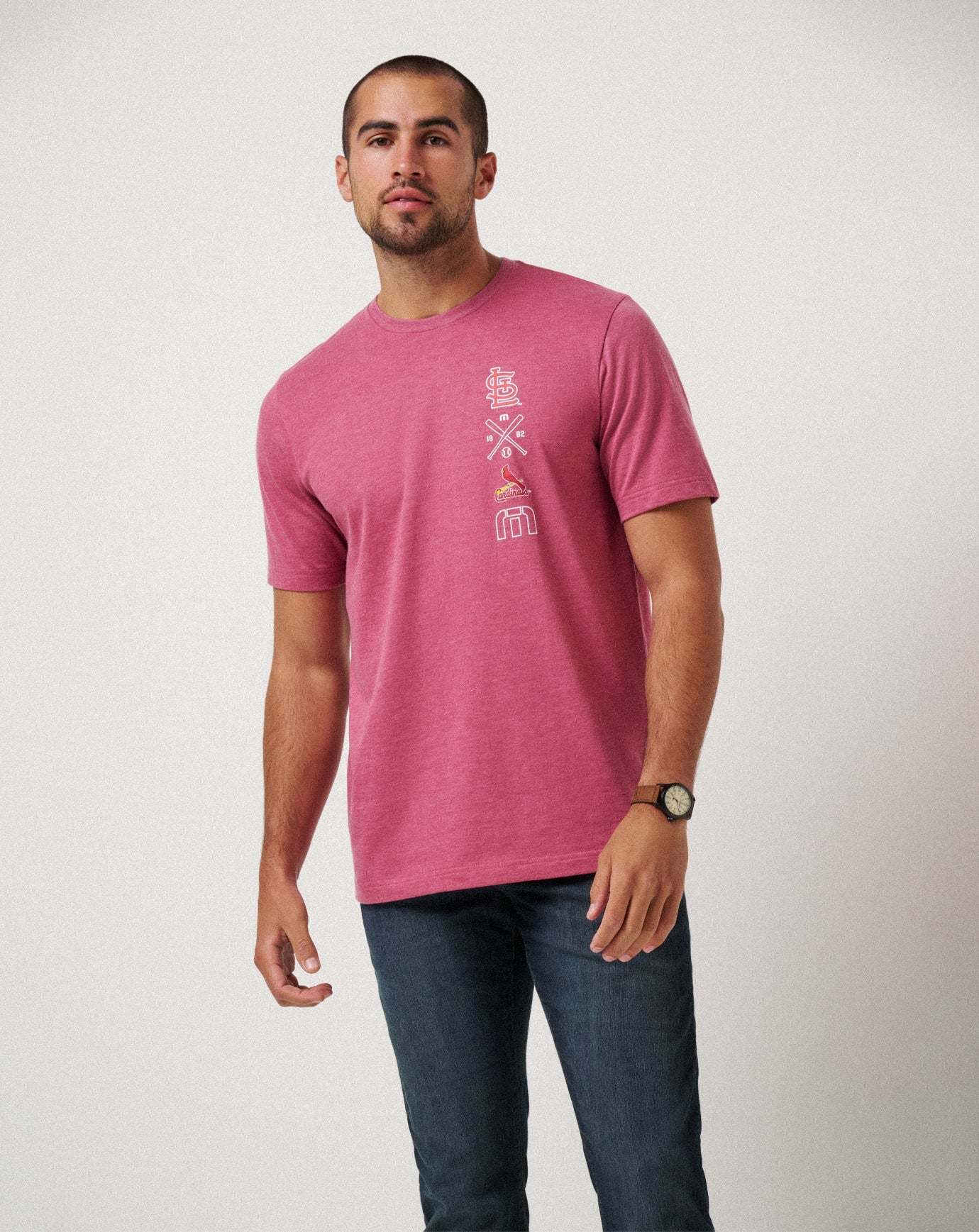 Travis Mathew Online | St Louis Cardinals Sunset Slam 2.0 Tee