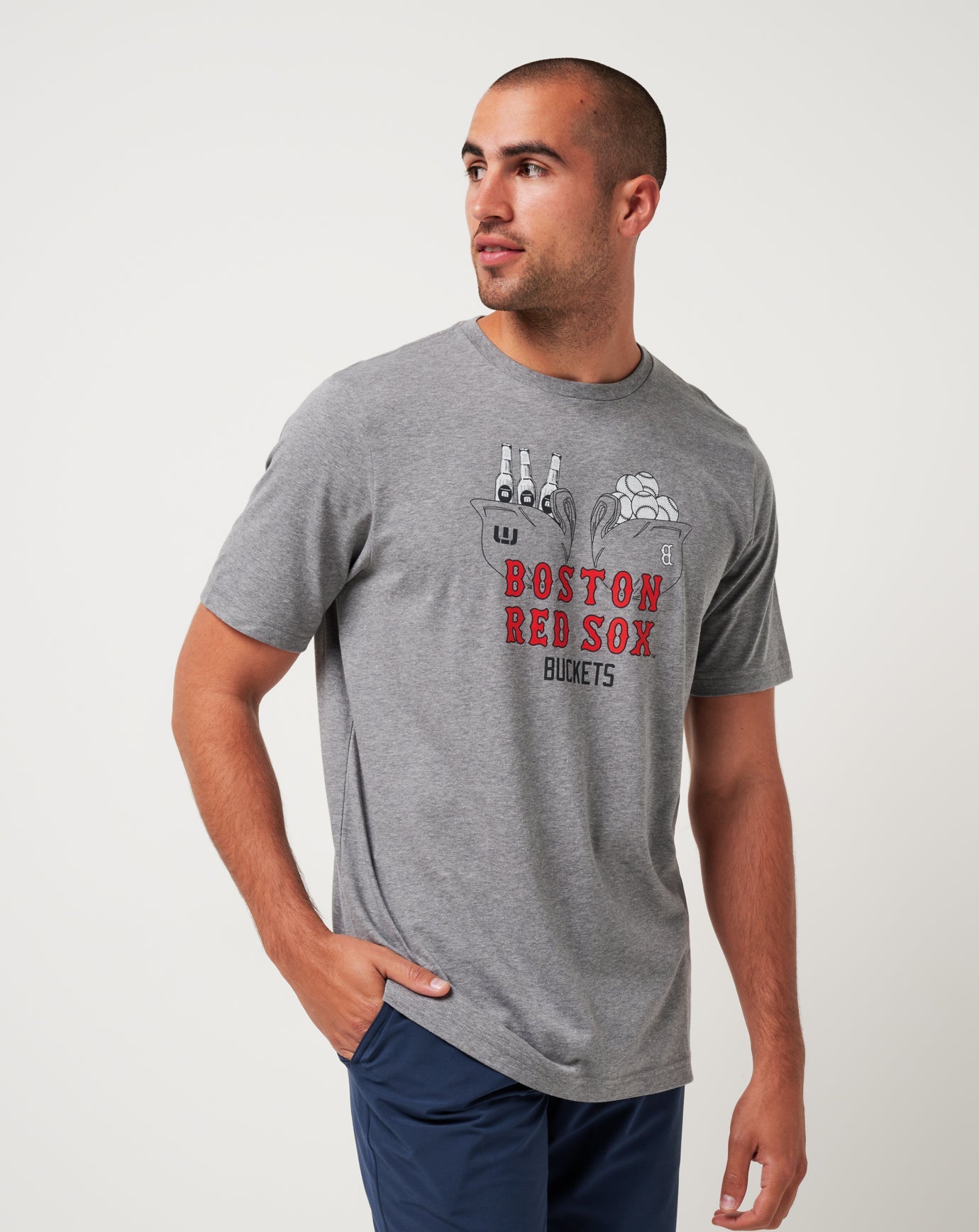 Travis Mathew Sale | Boston Red Sox Strike One Tee