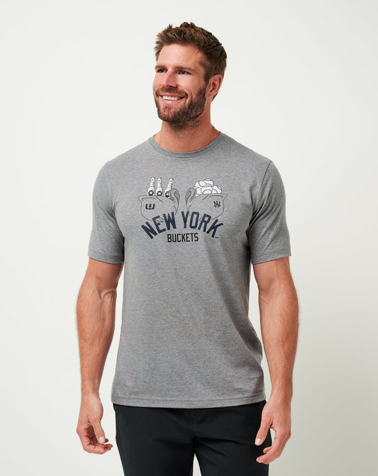 Travis Mathew Discount | New York Yankees Strike One Tee