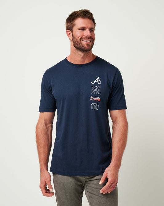 Travis Mathew | Atlanta Braves Sunset Slam Tee