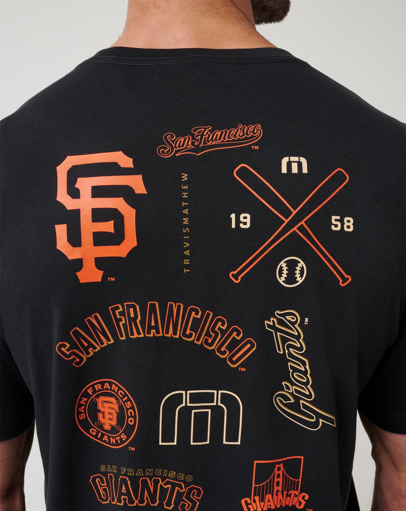 Travis Mathew Discount | San Francisco Giants Friendly Rivalry Tee