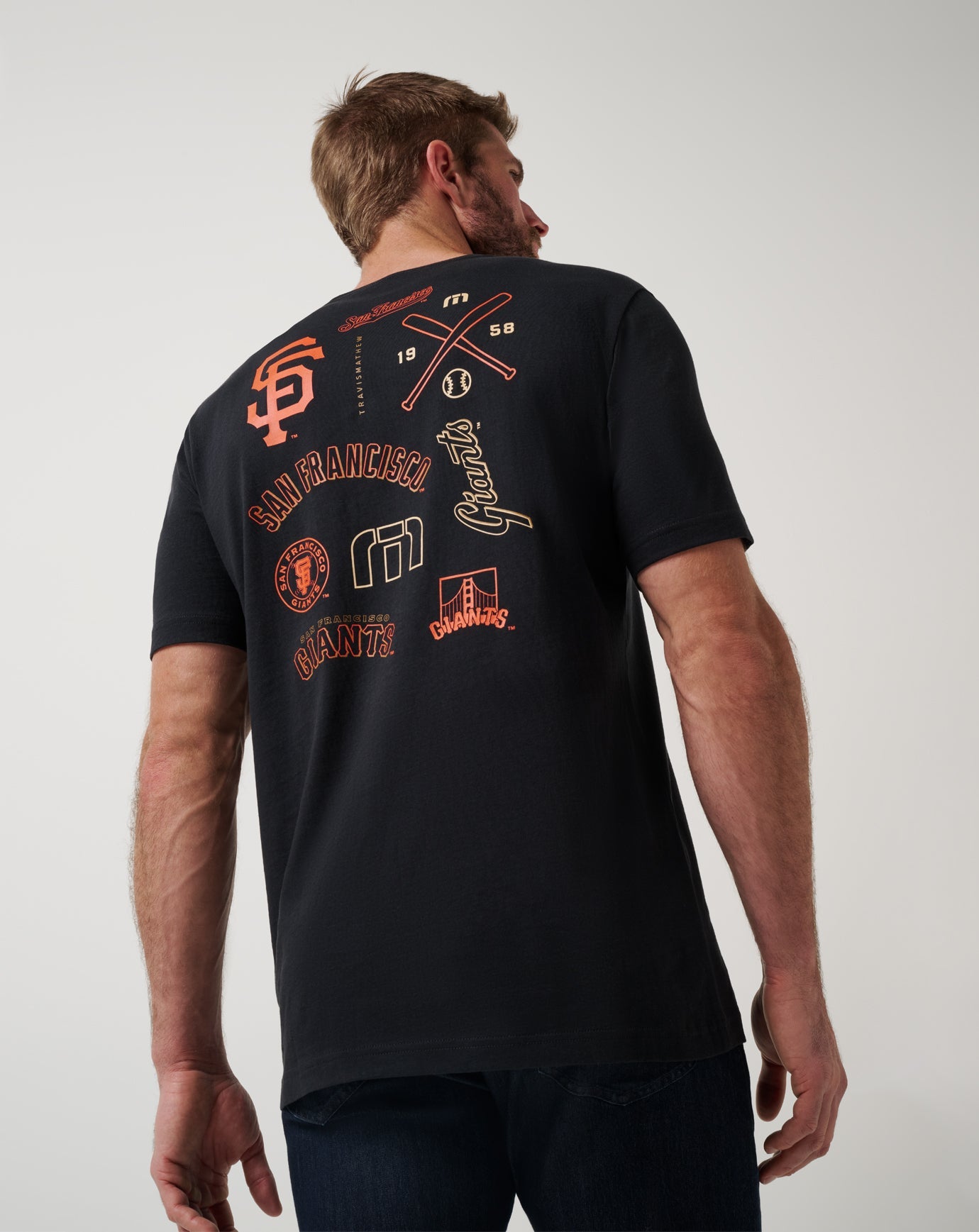 Travis Mathew Discount | San Francisco Giants Friendly Rivalry Tee