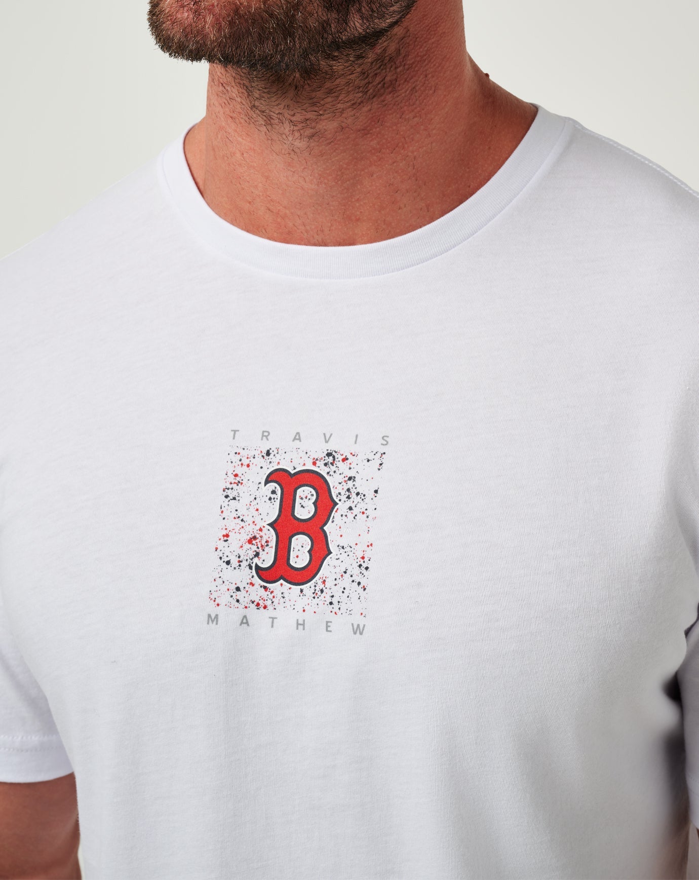 Travis Mathew New | Boston Red Sox In The Dugout Tee