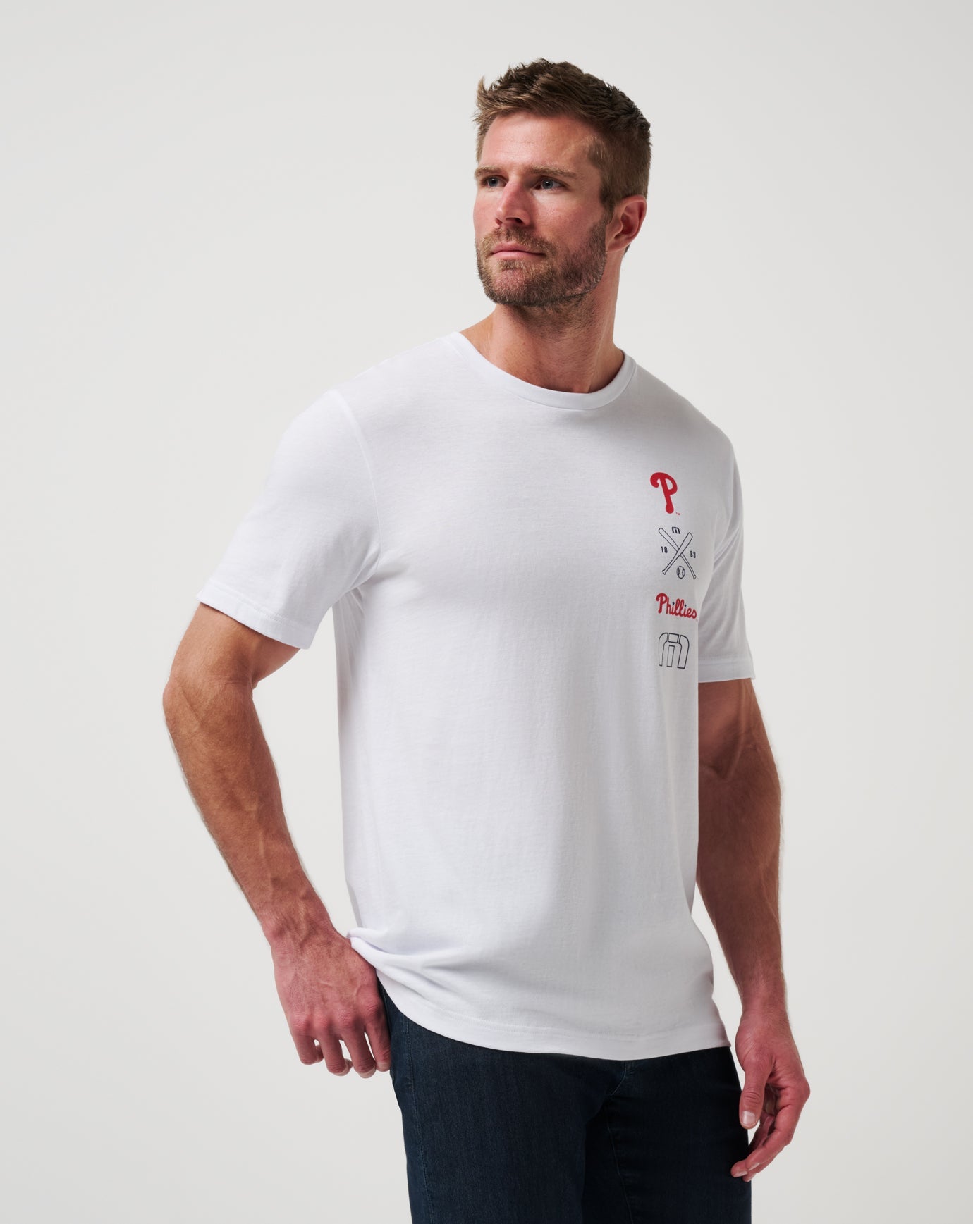 Travis Mathew | Philadelphia Phillies Sunset Slam 2.0 Tee