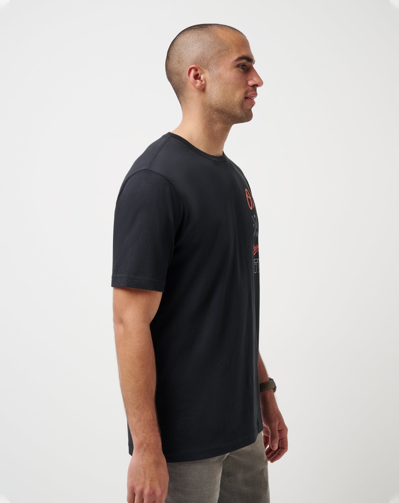 Travis Mathew New | Baltimore Orioles Sunset Slam 2.0 Tee