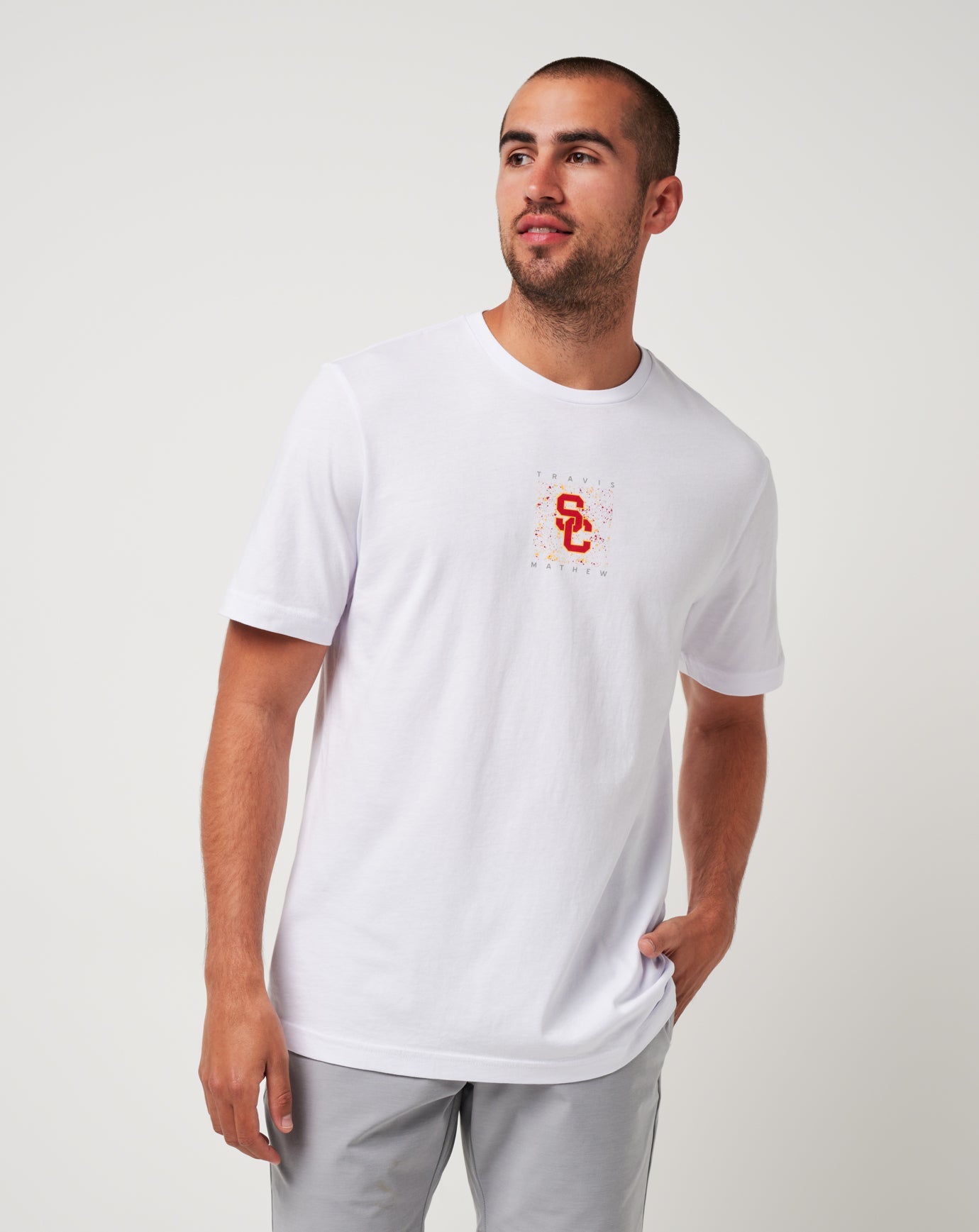 Travis Mathew On Sale | USC School Spirit Tee