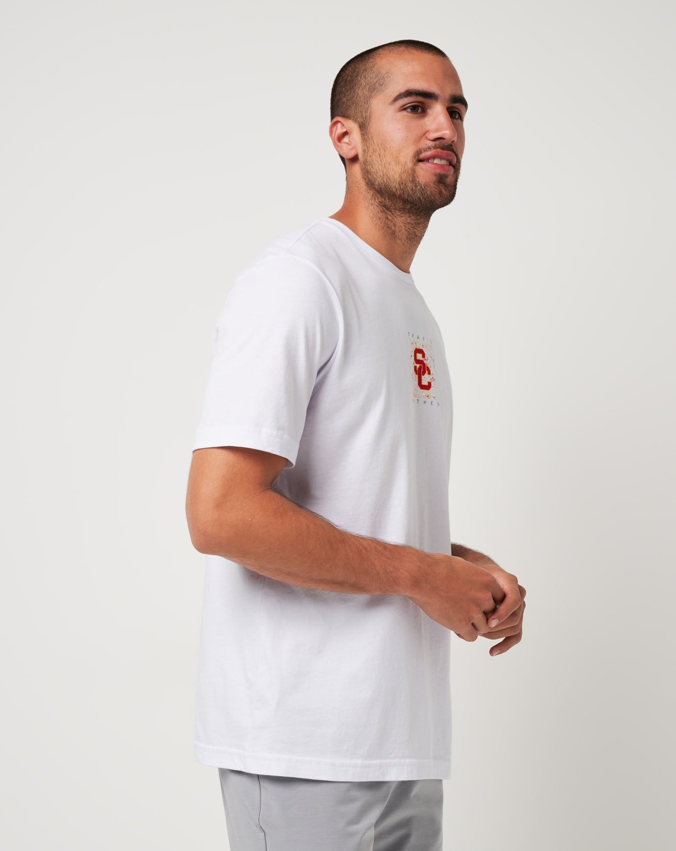 Travis Mathew On Sale | USC School Spirit Tee