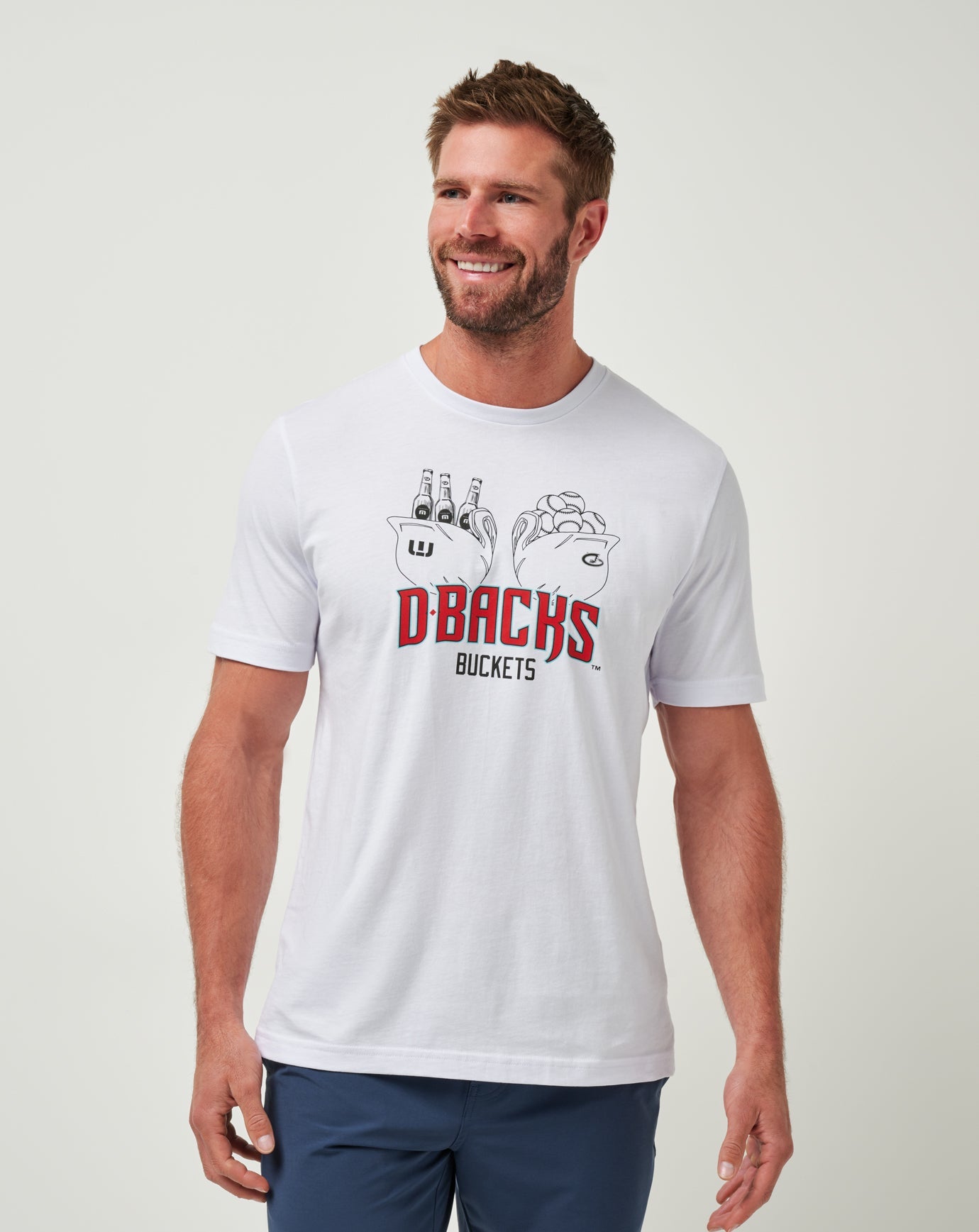 Travis Mathew For sale | Arizona Diamondbacks Strike One Tee