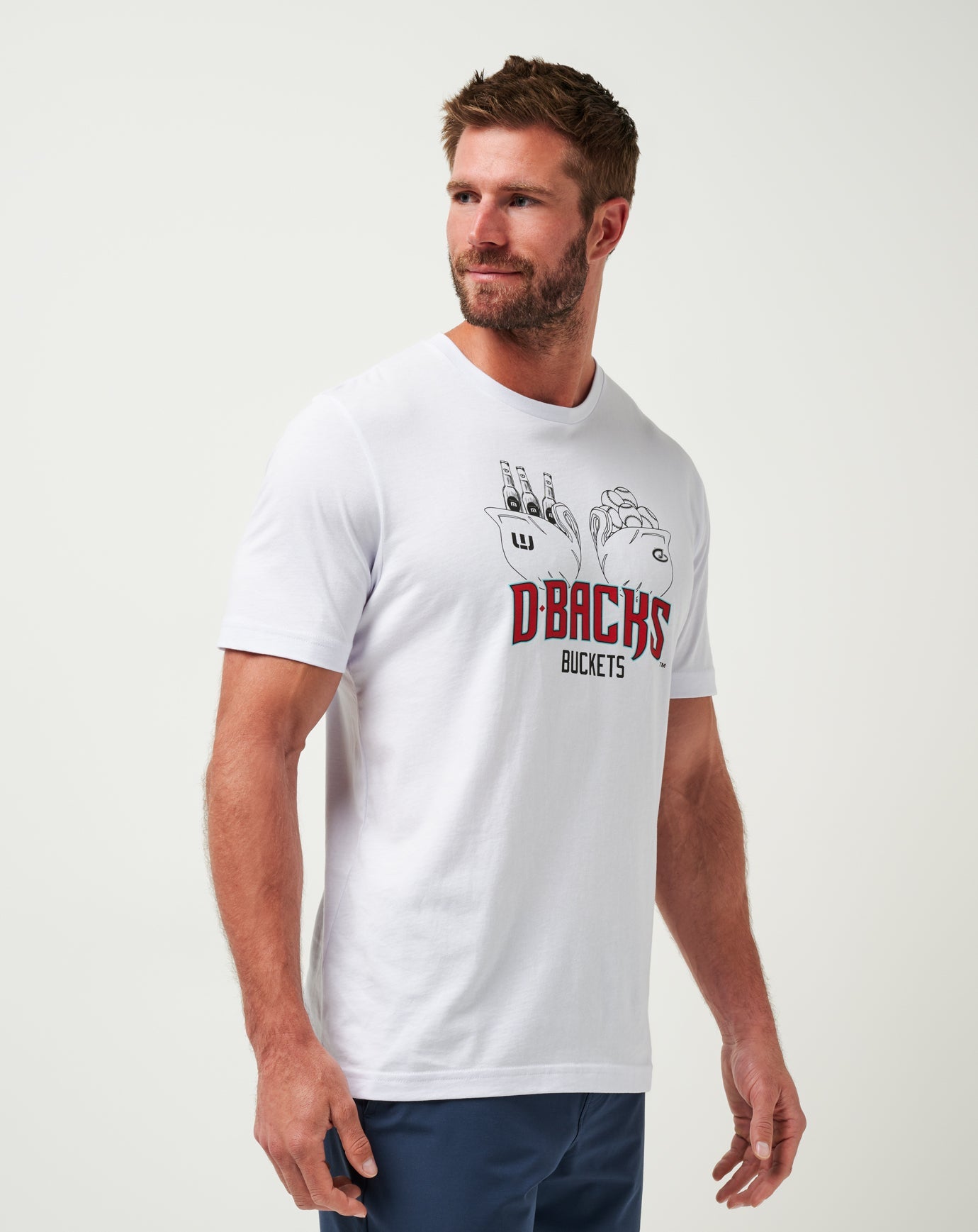 Travis Mathew For sale | Arizona Diamondbacks Strike One Tee