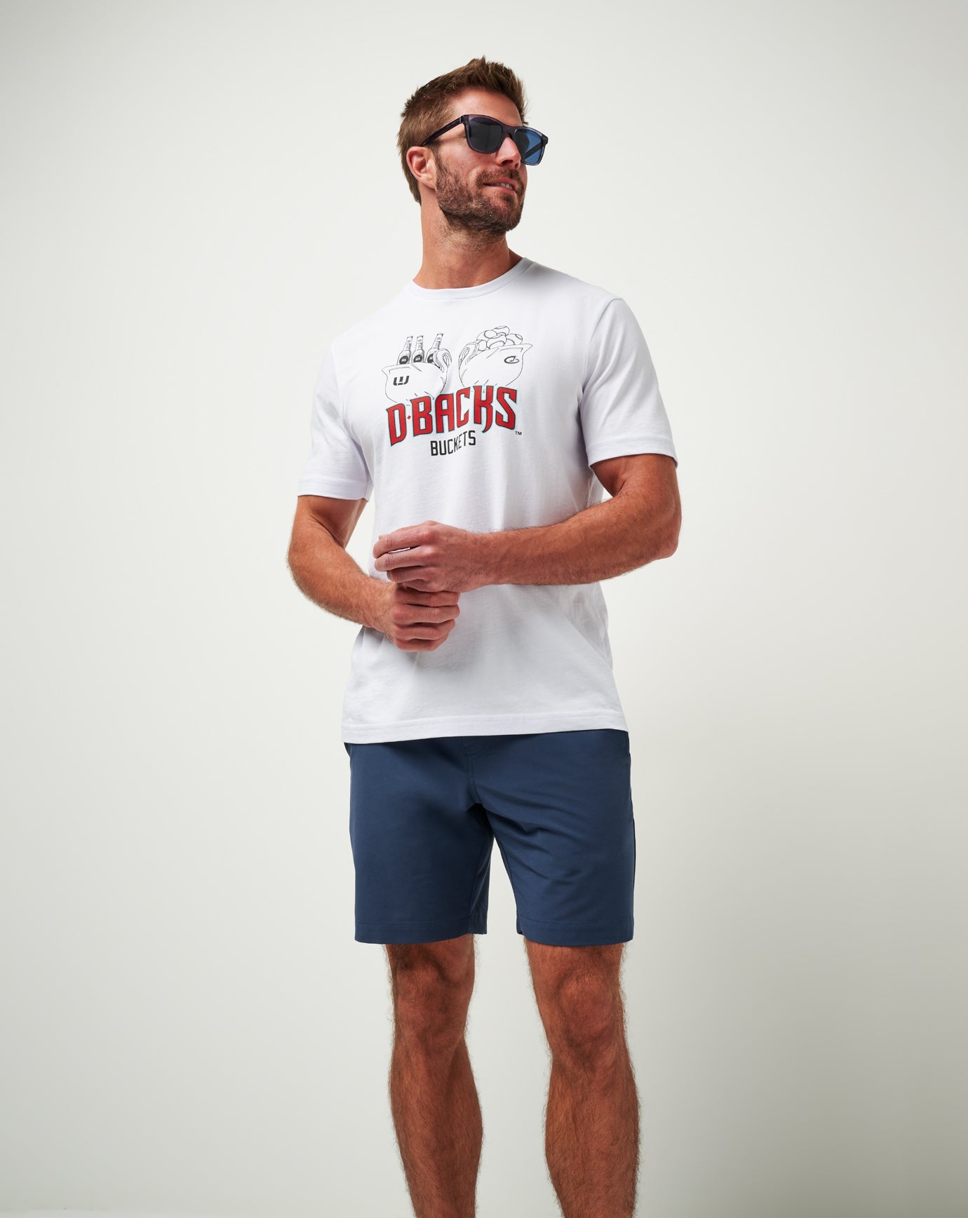 Travis Mathew For sale | Arizona Diamondbacks Strike One Tee