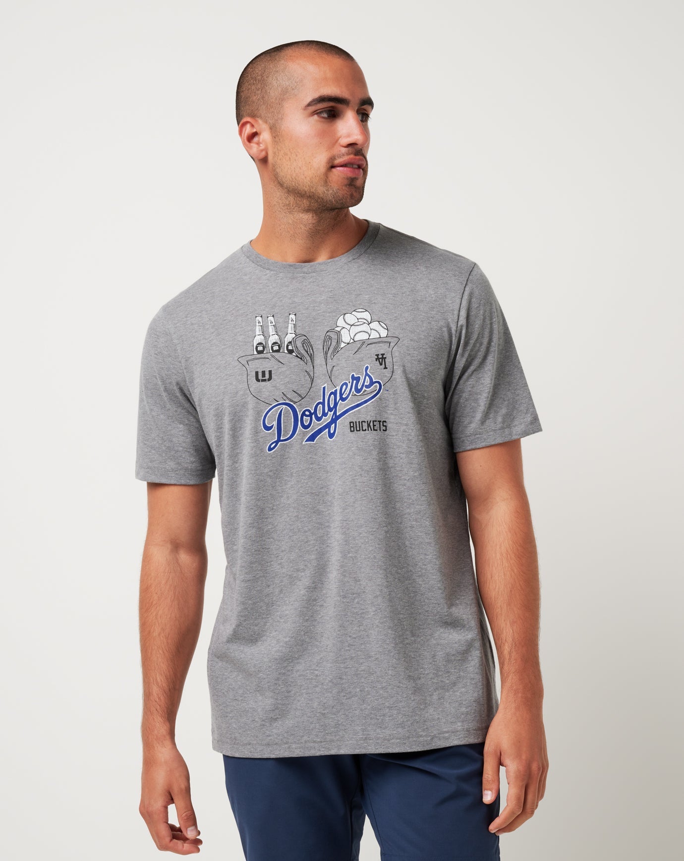 Travis Mathew | Los Angeles Dodgers Strike One Tee