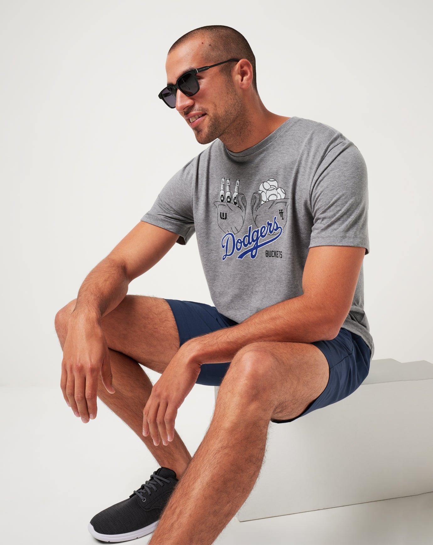 Travis Mathew | Los Angeles Dodgers Strike One Tee