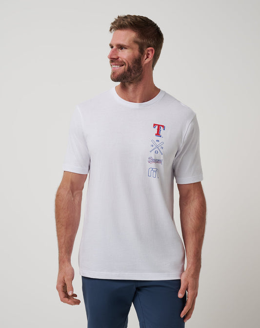 Travis Mathew New | Texas Rangers Sunset Slam 2.0 Tee